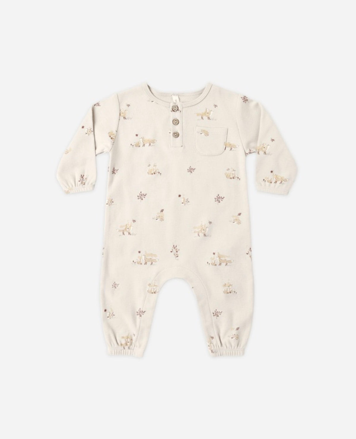 Fox Land Pocket Jumpsuit