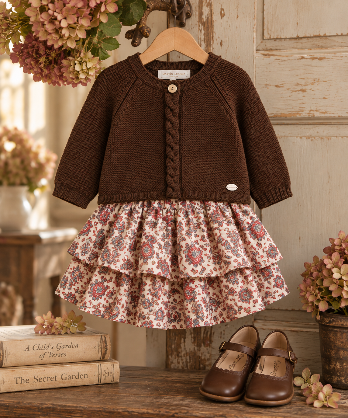 Ibias Collection Floral Skirt
