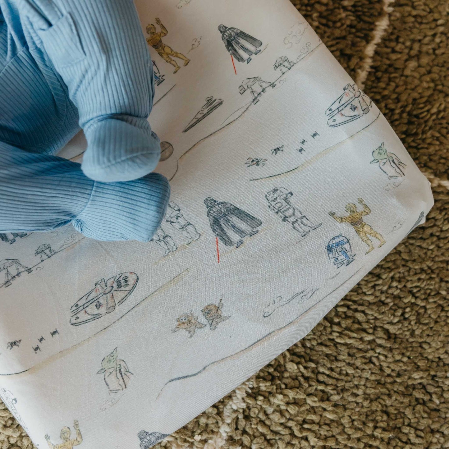 Tatooine Diaper Changing Pad Cover