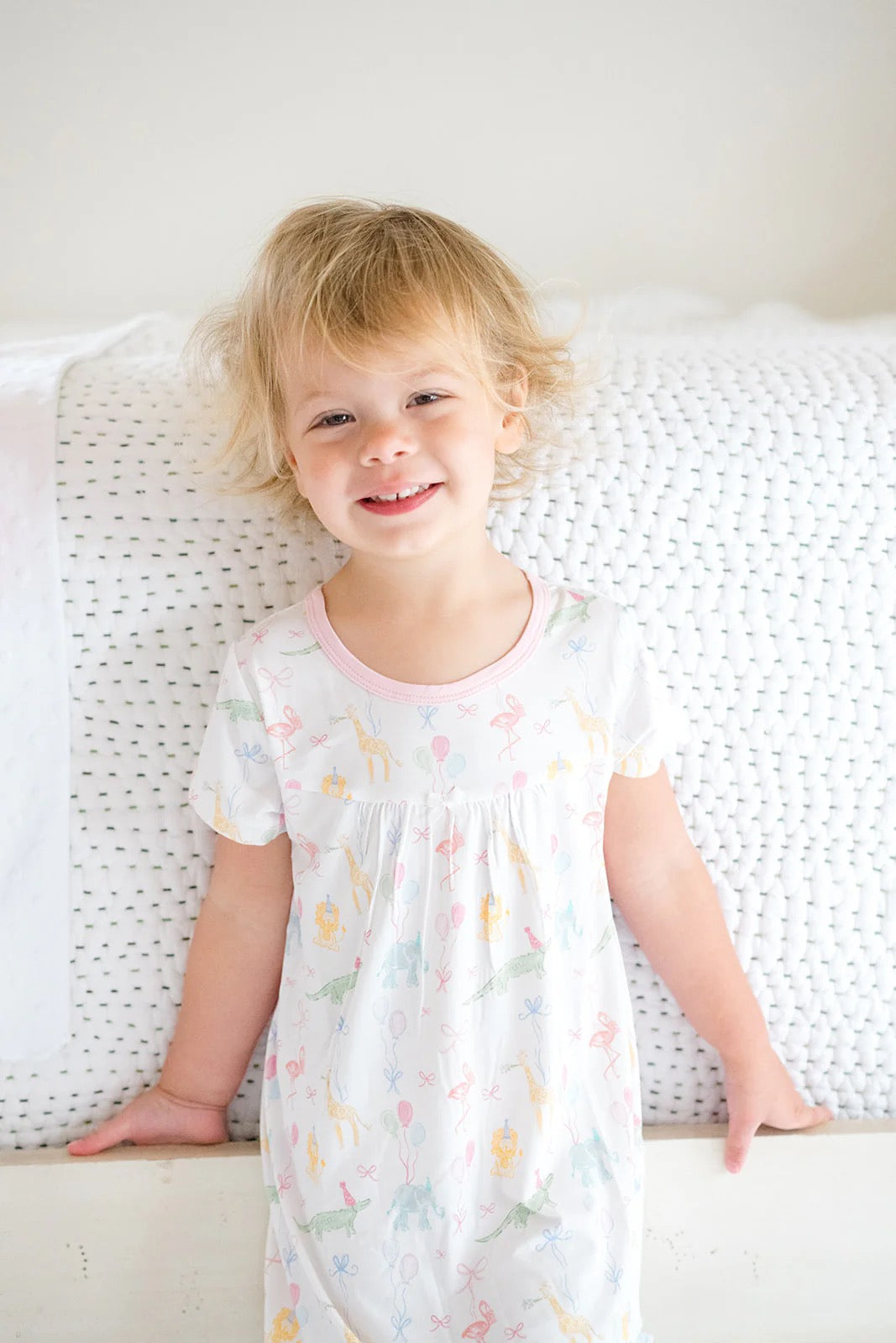 Birthday Zoo Animals Nightgown