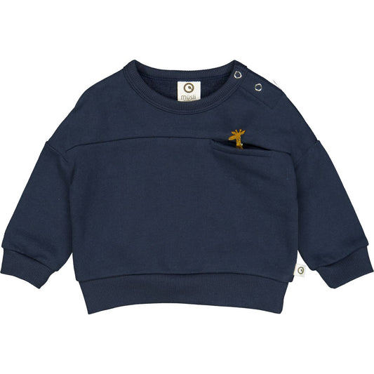Palm Blue Baby Sweatshirt