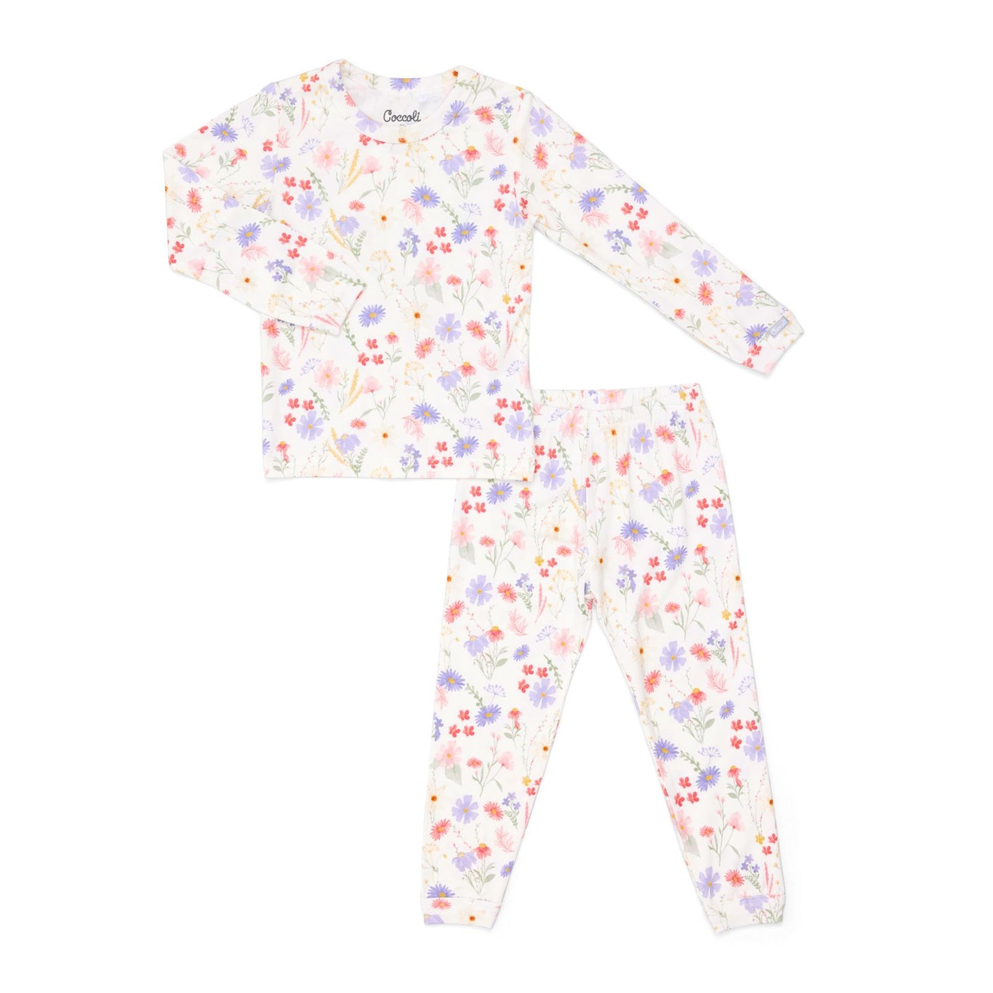 Flowers On Cream Pajamas