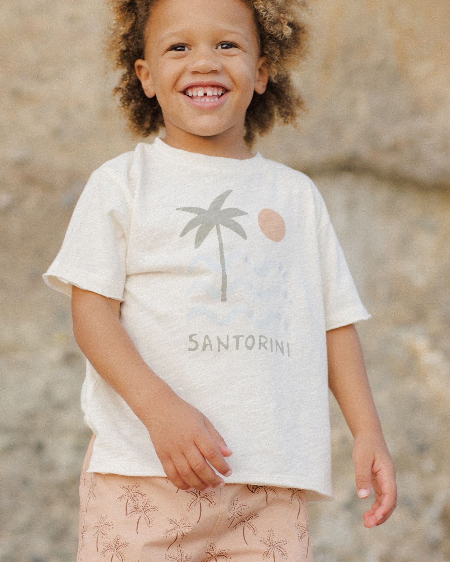 Raw Edge Santorini Tee