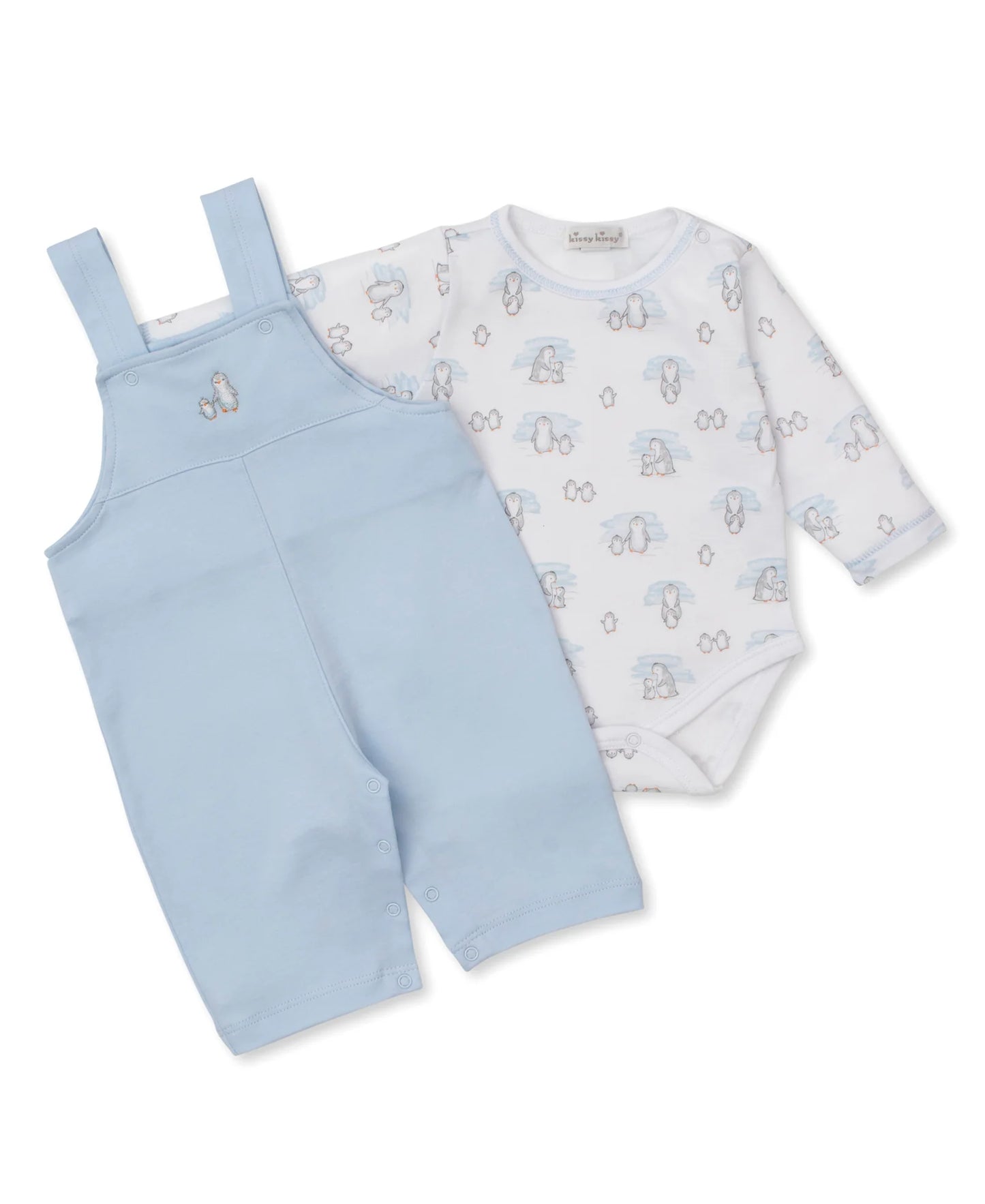 Snow Happy Penguin Overall Set