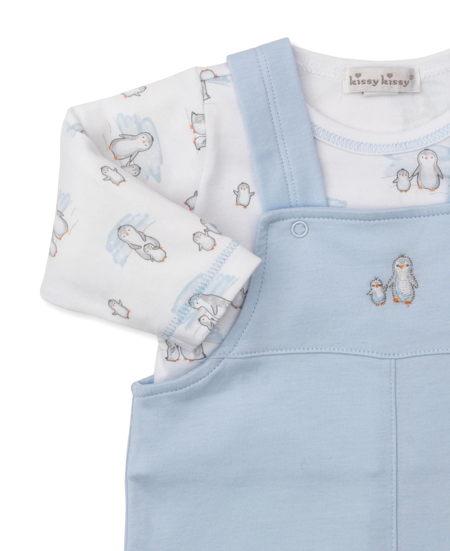 Snow Happy Penguin Overall Set
