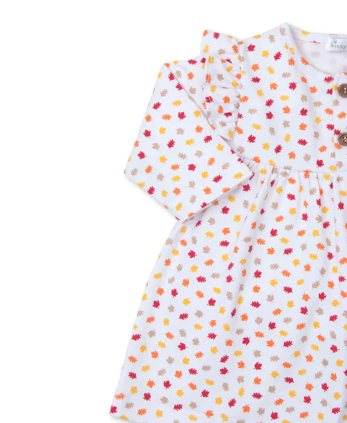 Turkey Time Leaves Dress Set