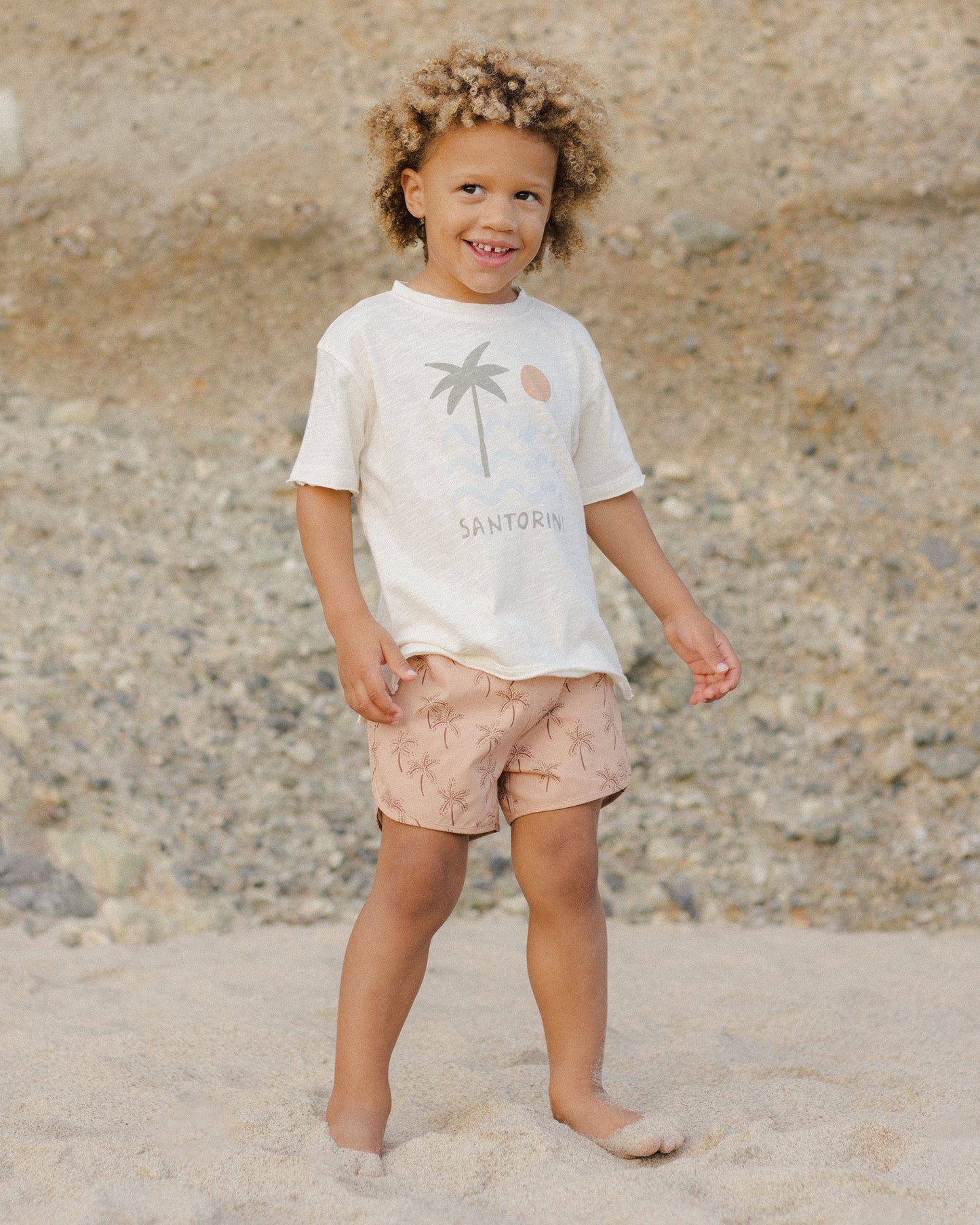 Raw Edge Santorini Tee