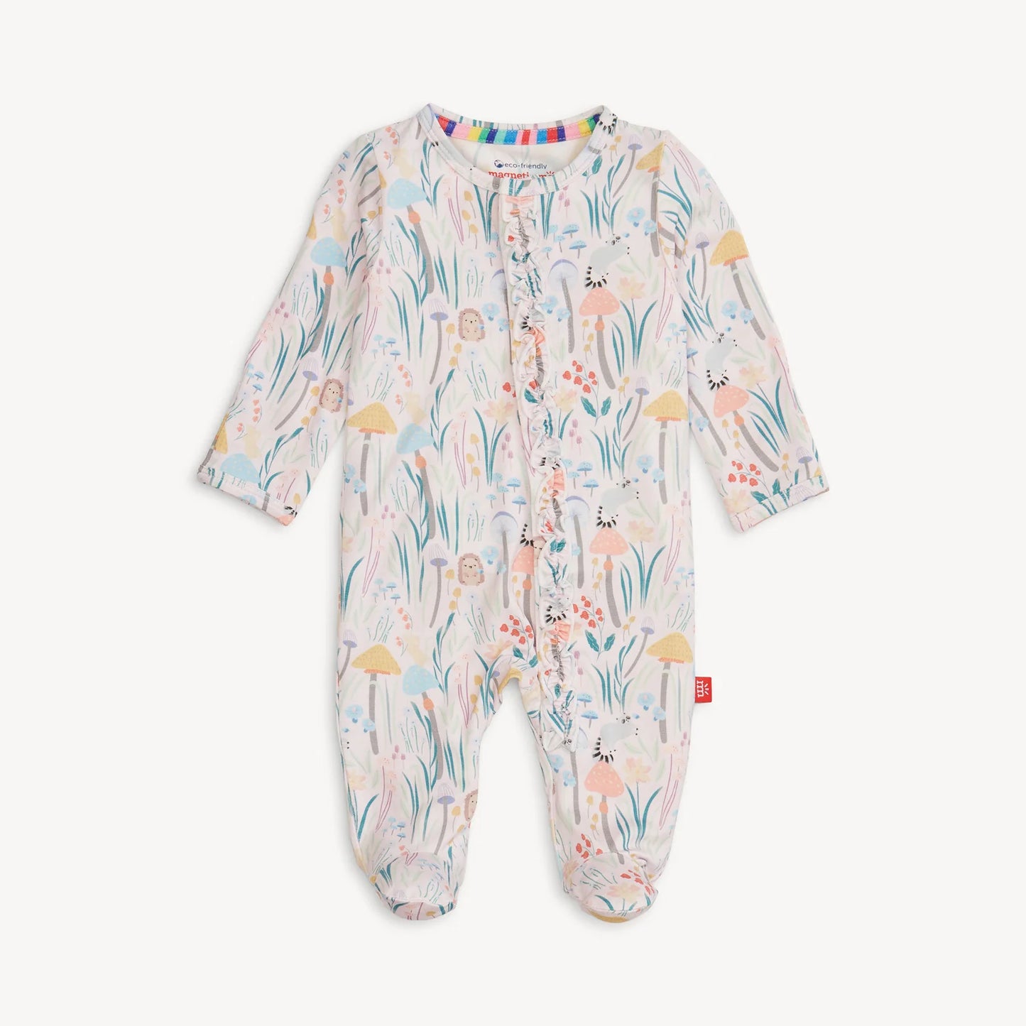Shroom and Bloom Ruffle Footie