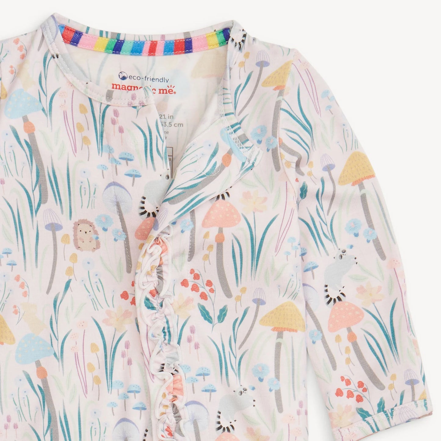 Shroom and Bloom Ruffle Footie