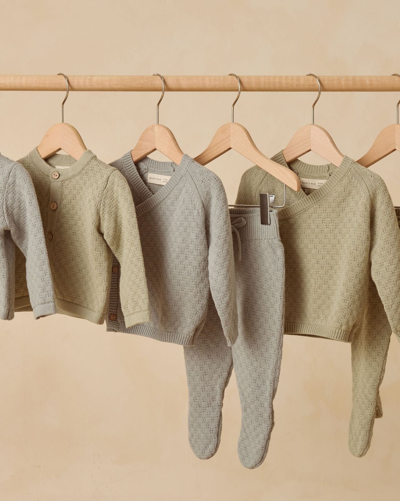 Knit Wrap Top & Pant Set