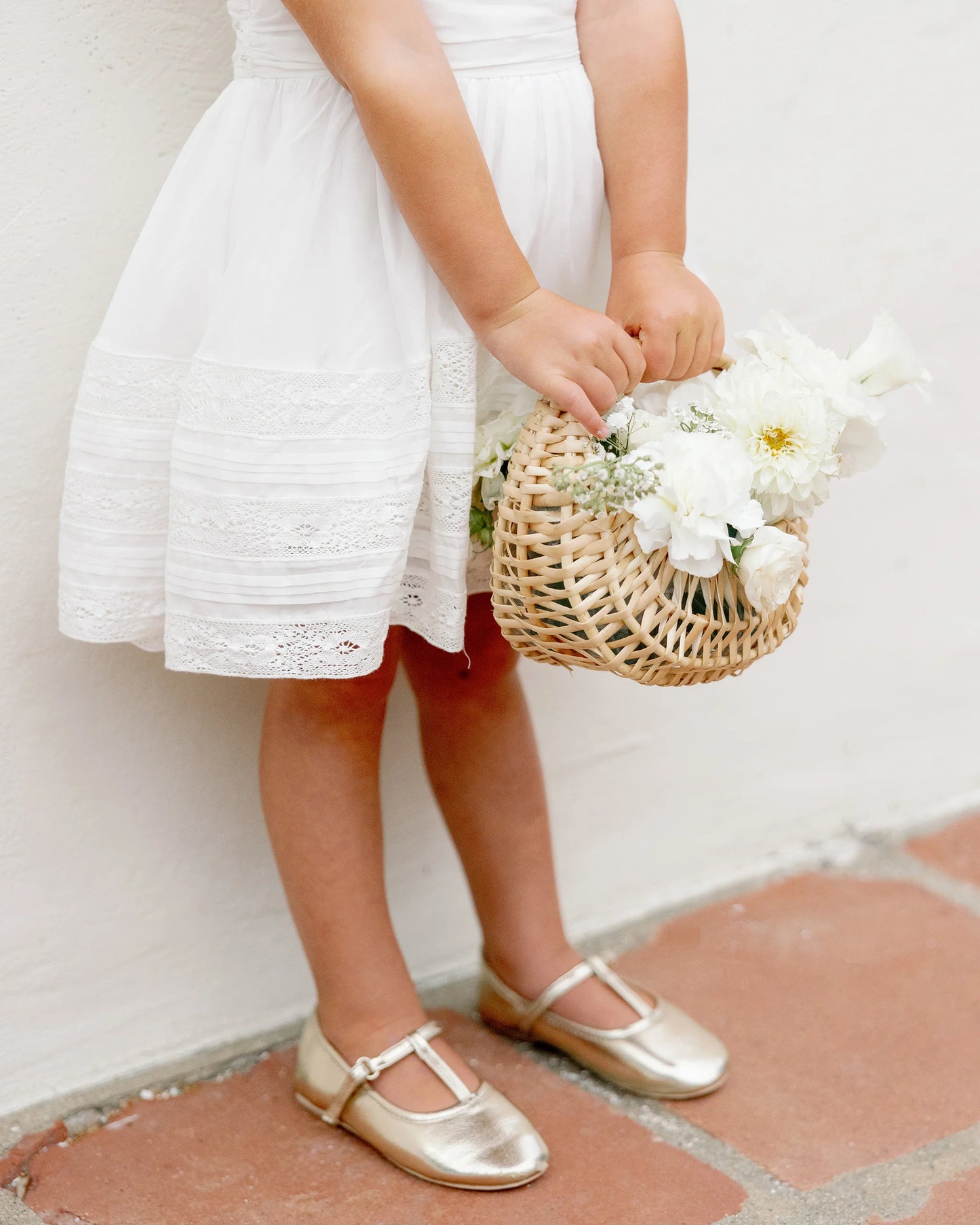 Dahlia Dress in White