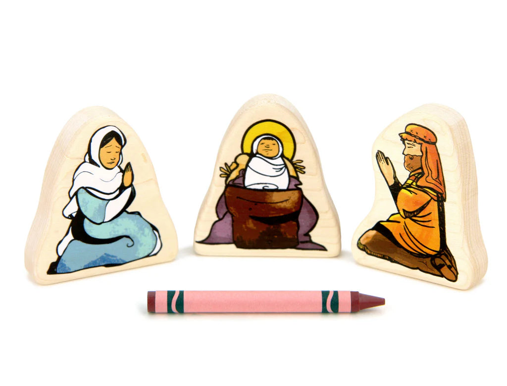 Nativity Creche Block Set