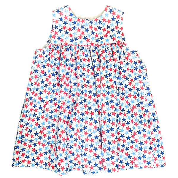 Lucy Patriotic Stars Dress