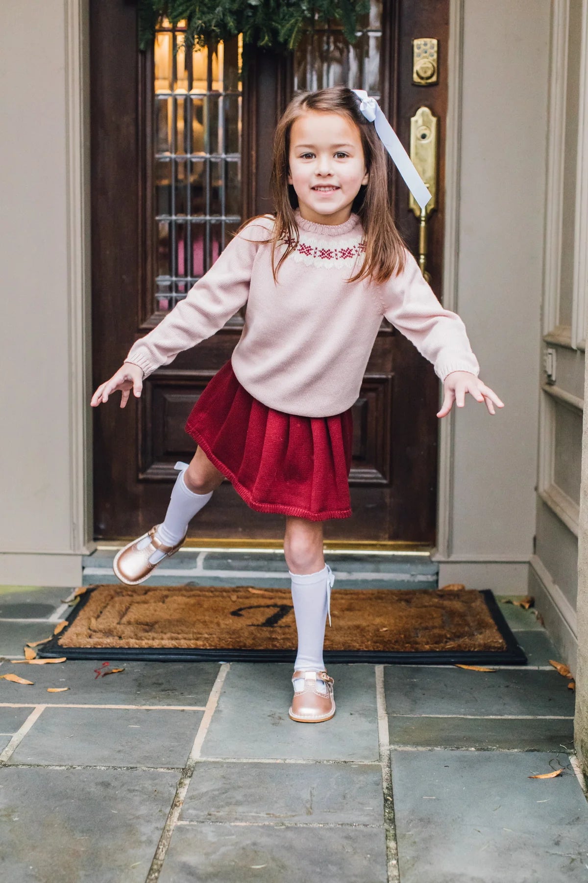 Garnet Knit Skirt