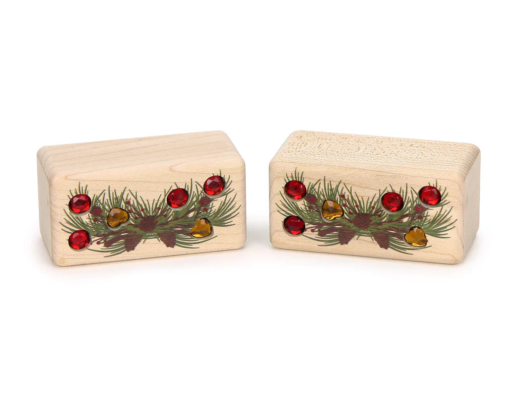 Pine Garland Gem Block Set