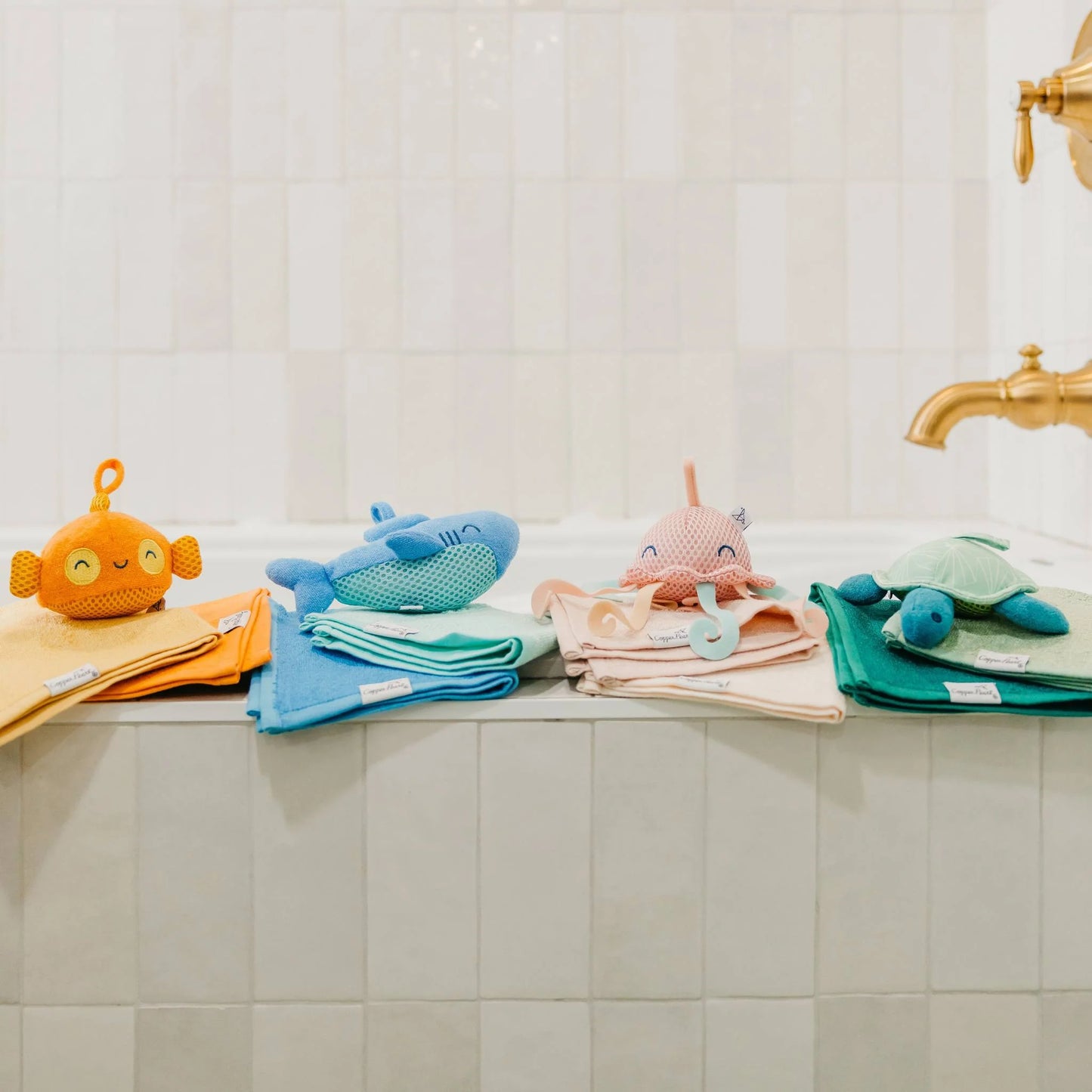 Oceana Plush Bath Toy Set