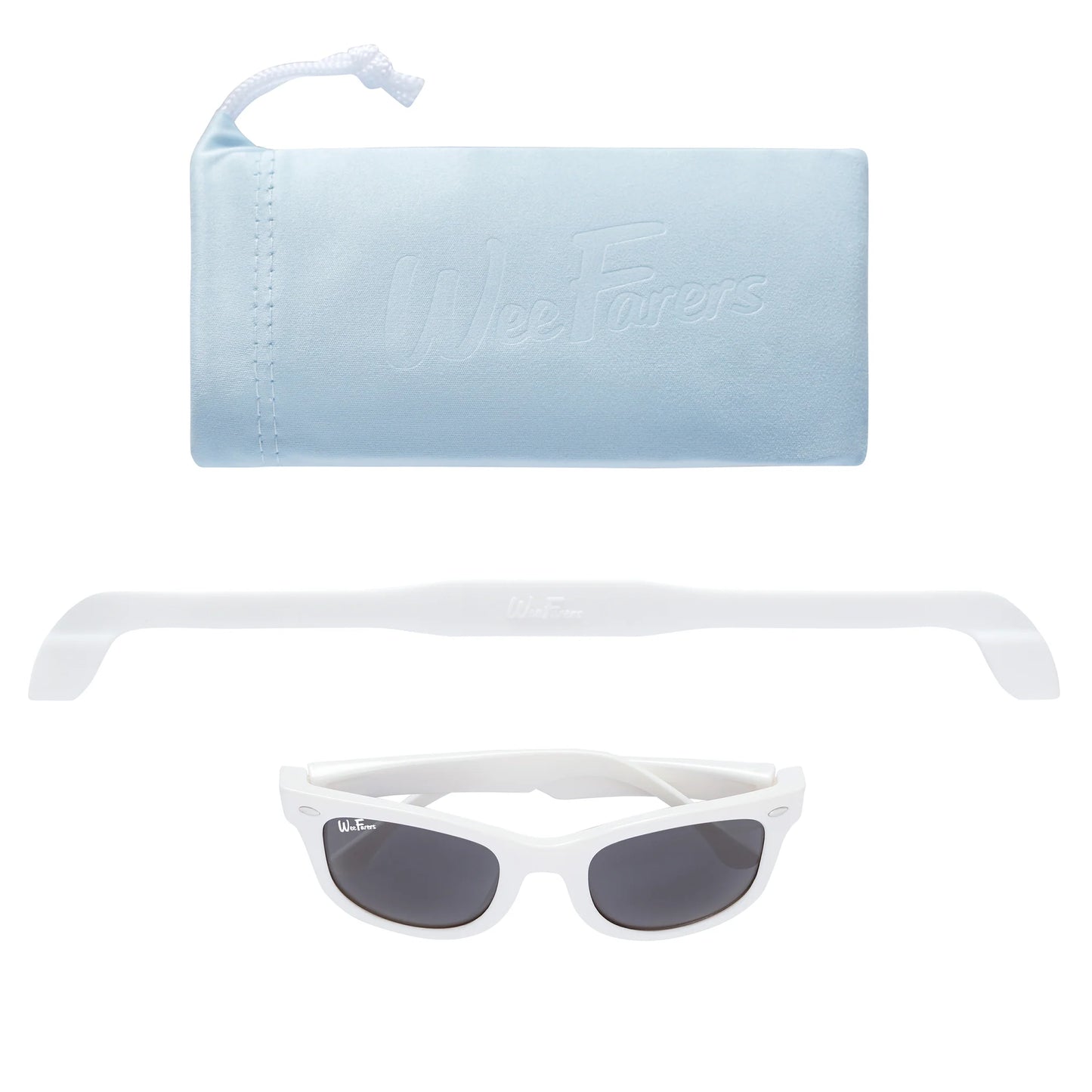 White Polarized Sunglasses