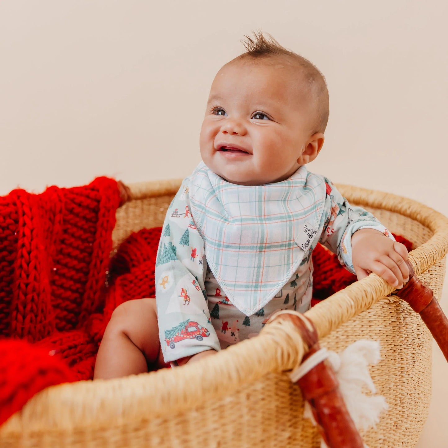 Nicholas Bandana Bib Set