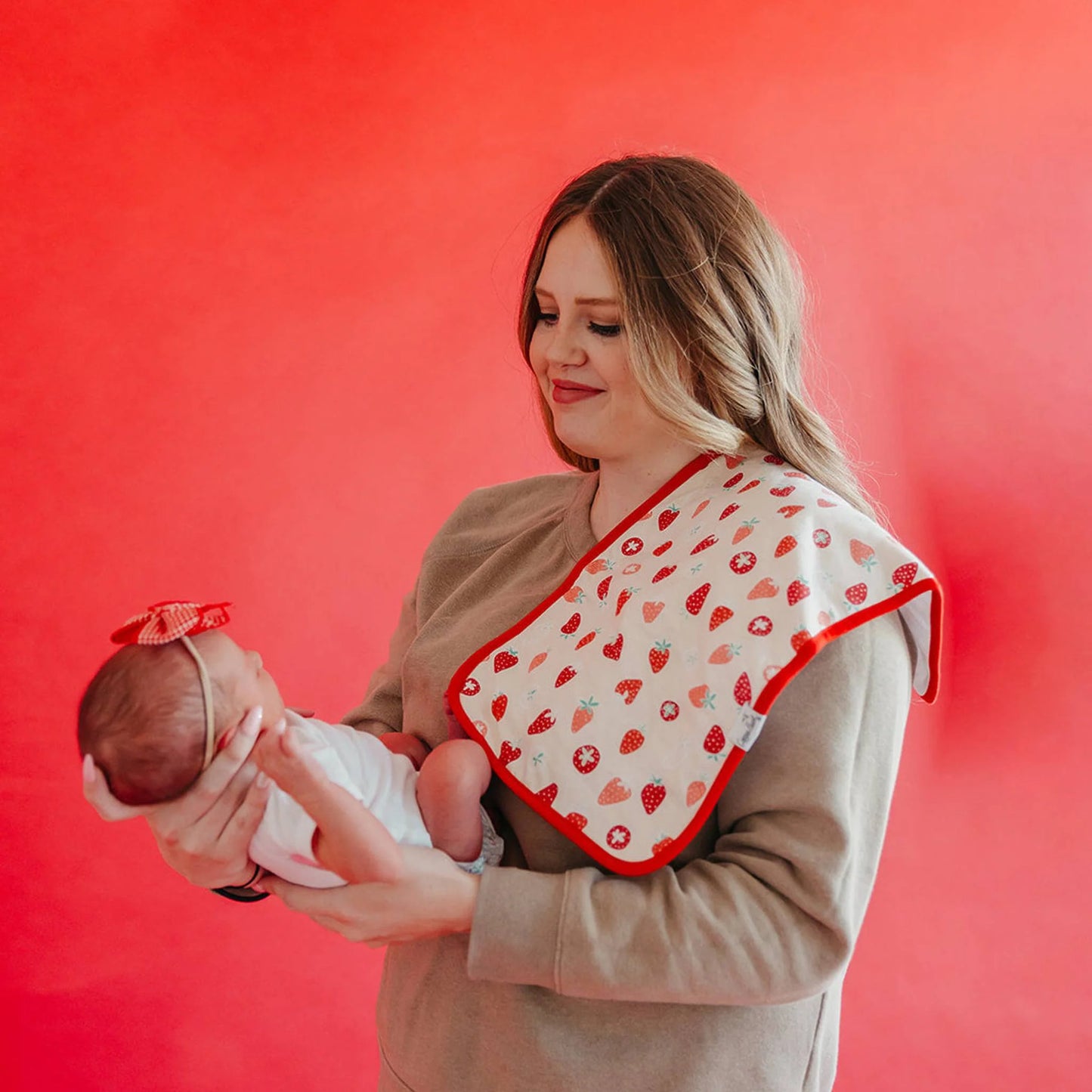 Clementine Burp Cloth Set