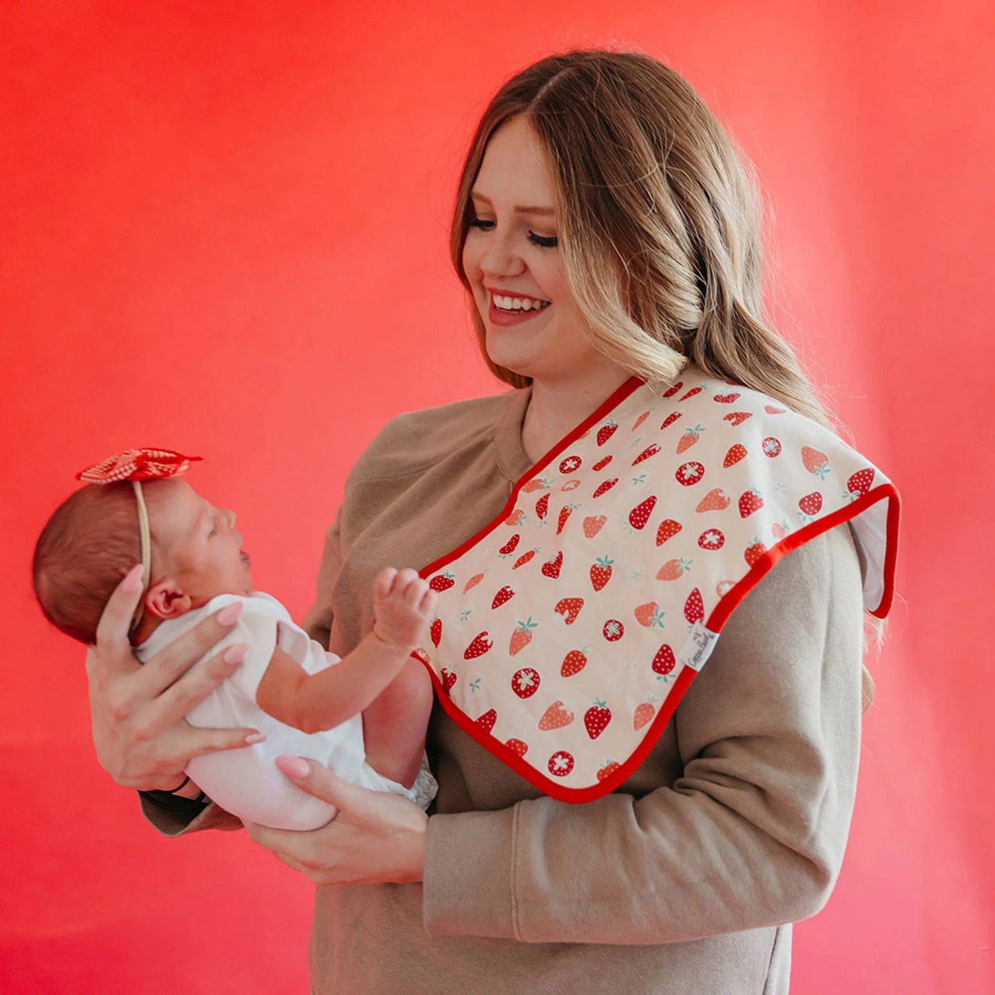 Clementine Burp Cloth Set