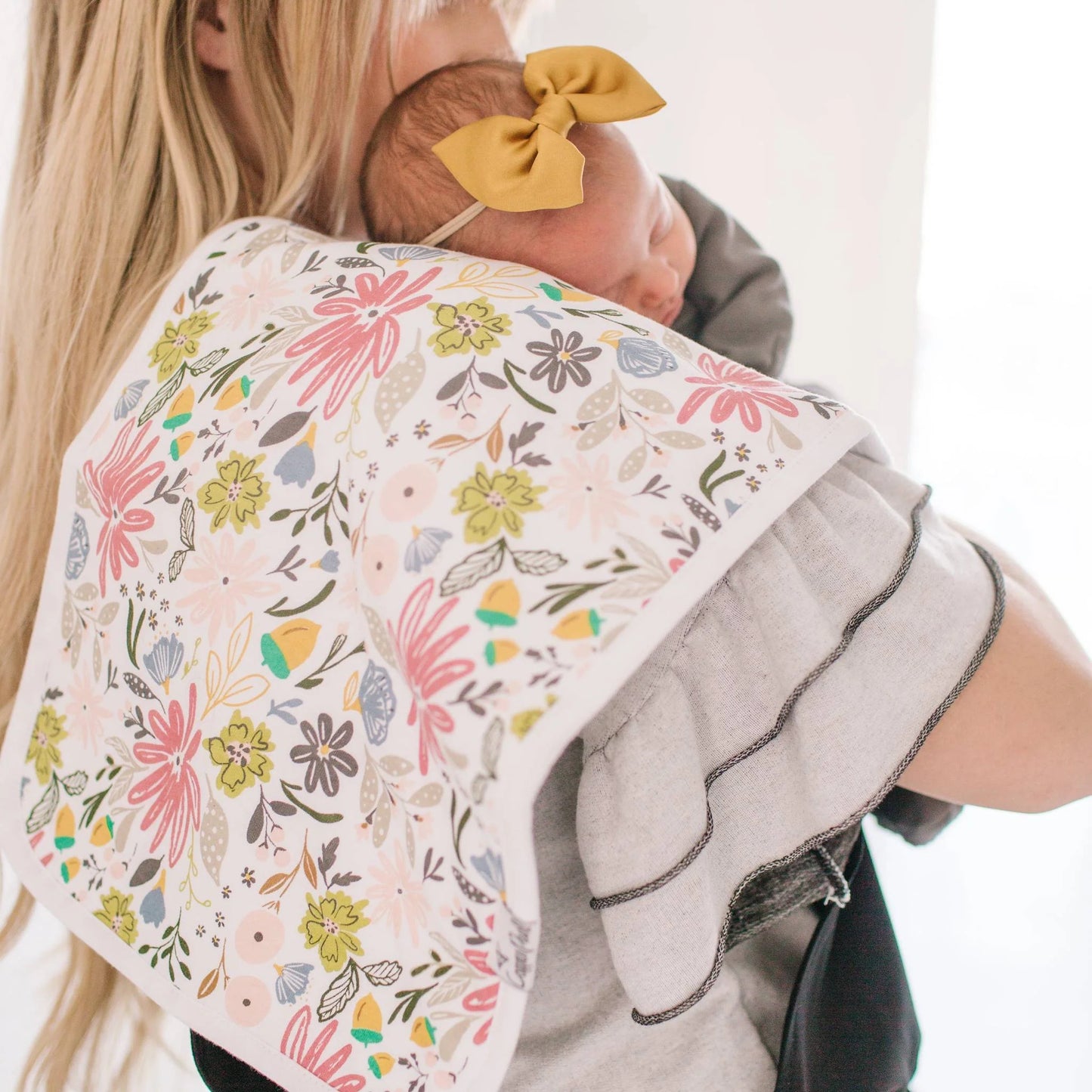 Olive Burp Cloth Set