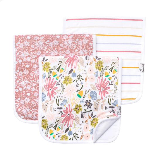 Olive Burp Cloth Set