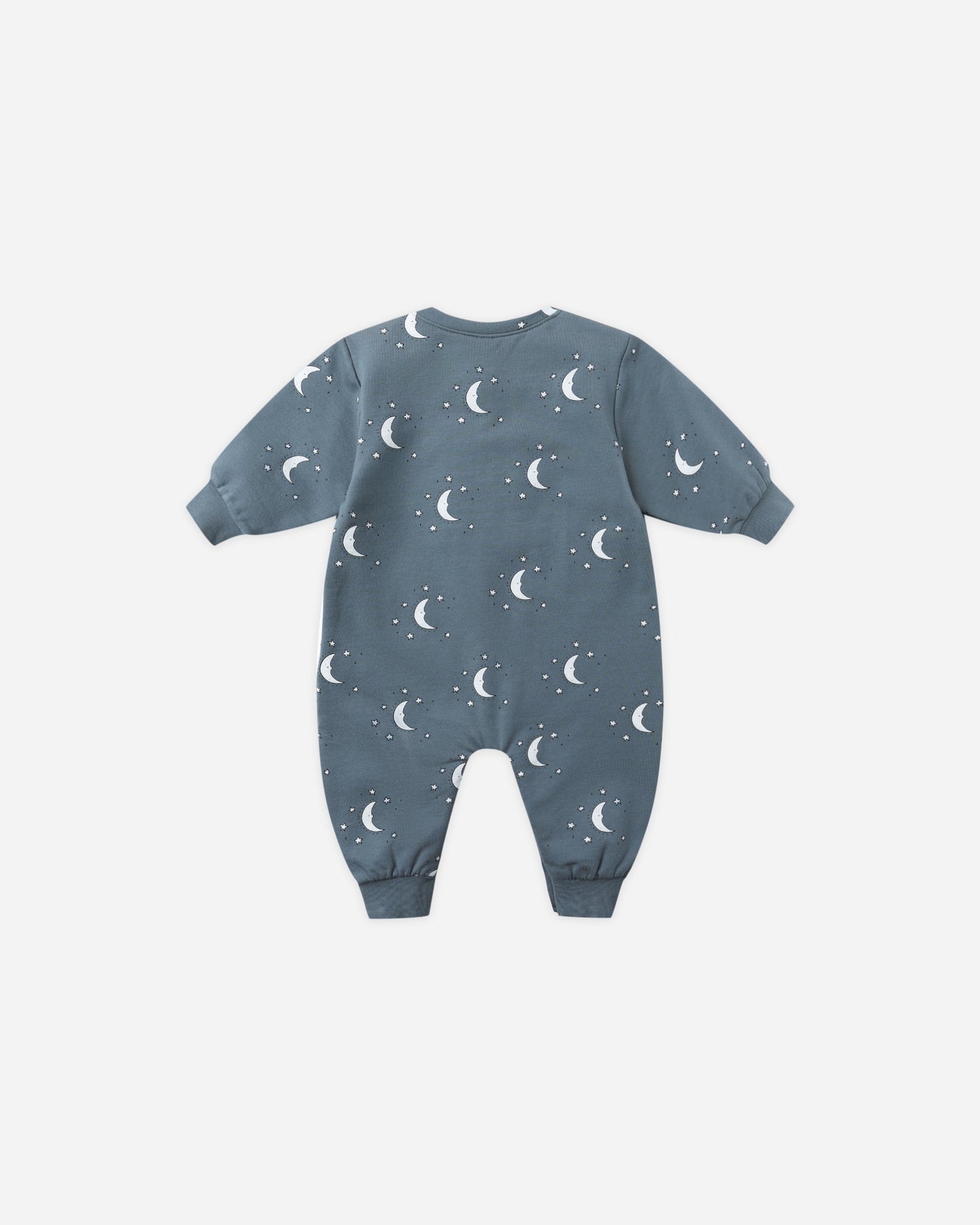 Relaxed Silver Moons Fleece Jumpsuit