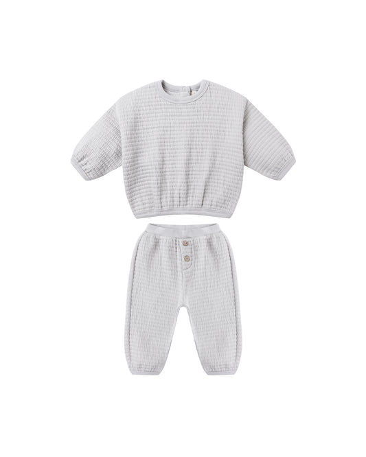 Frost Textured Sweat Set
