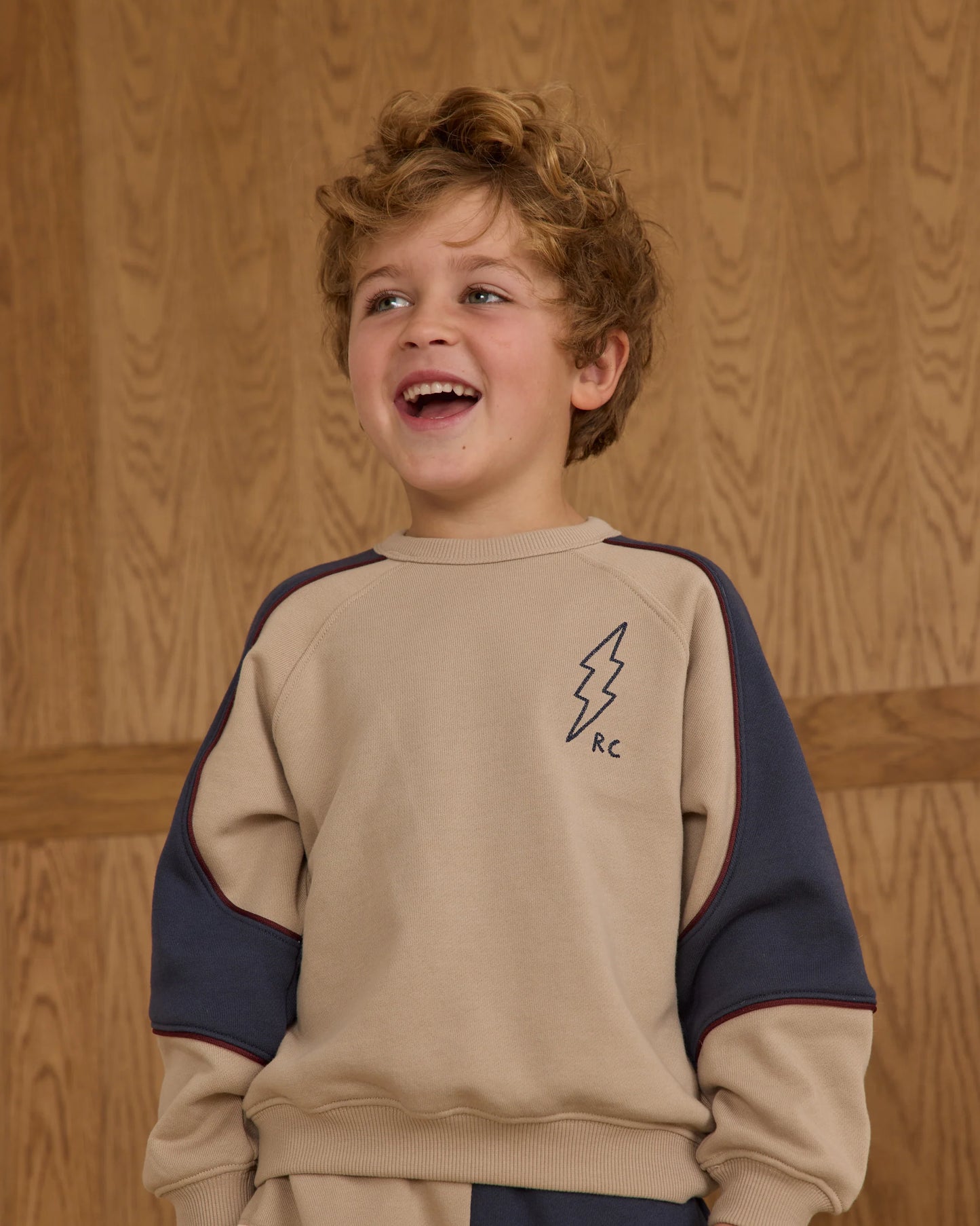 Paneled Stone Sweatshirt