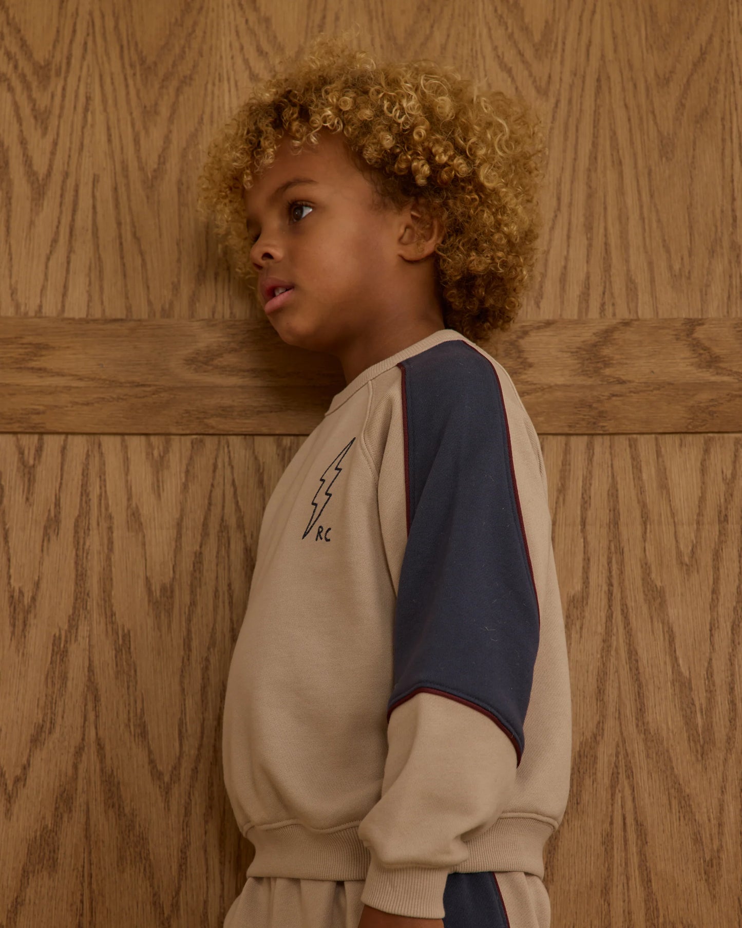 Paneled Stone Sweatshirt