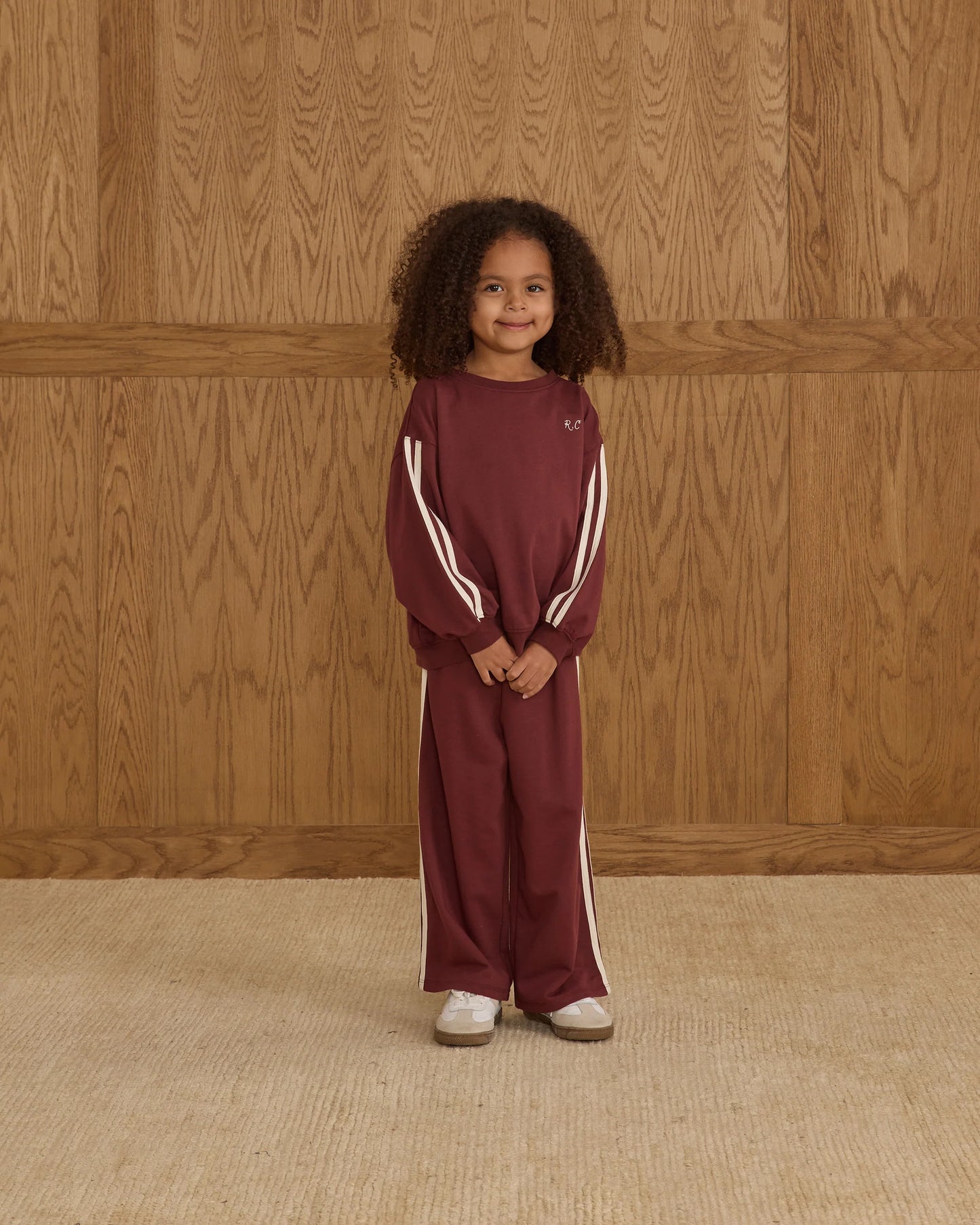Burgundy Oversized Sweatshirt