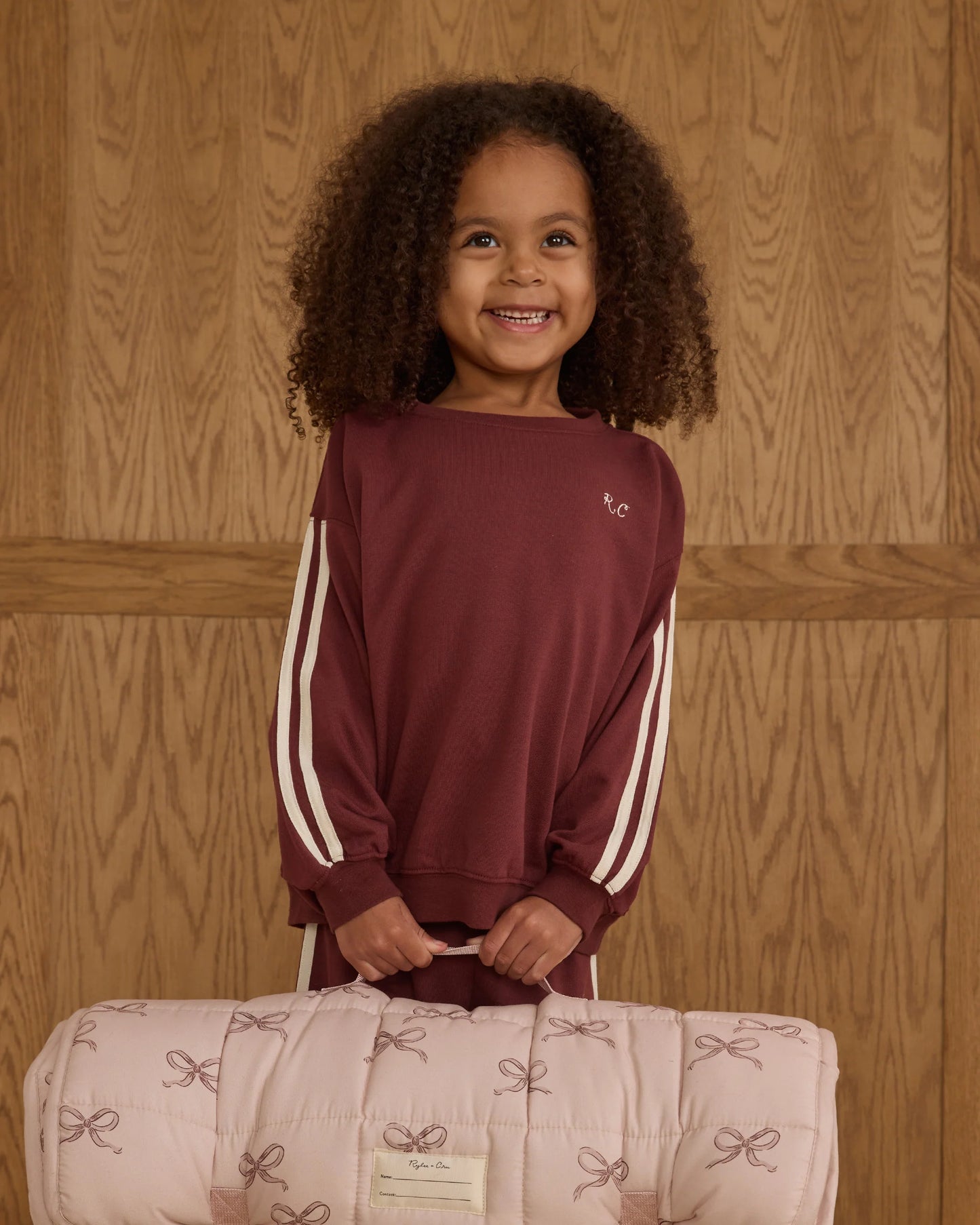 Burgundy Oversized Sweatshirt