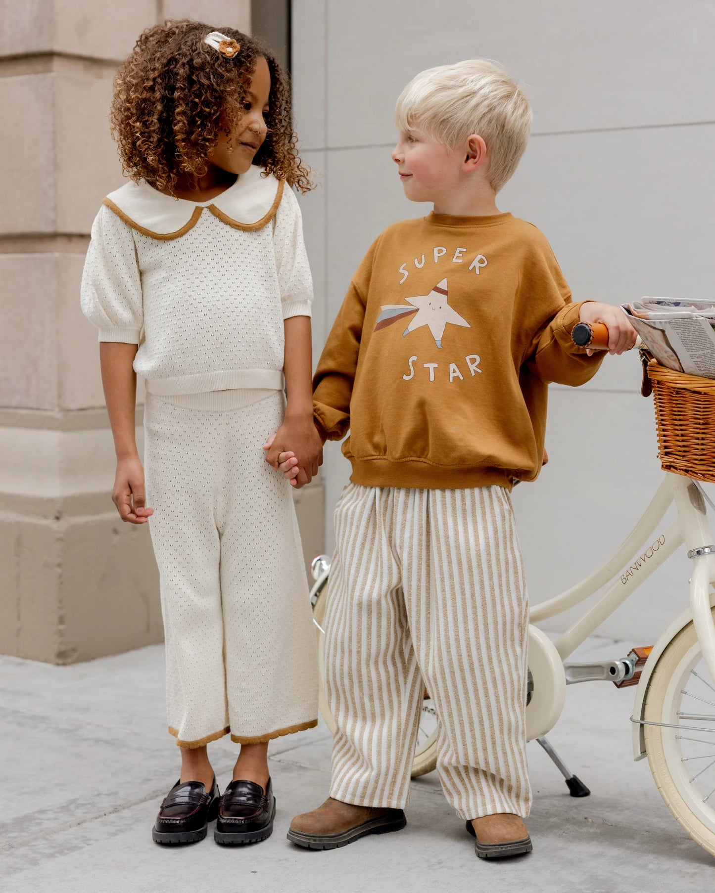 Golden Stripe Palmer Pant