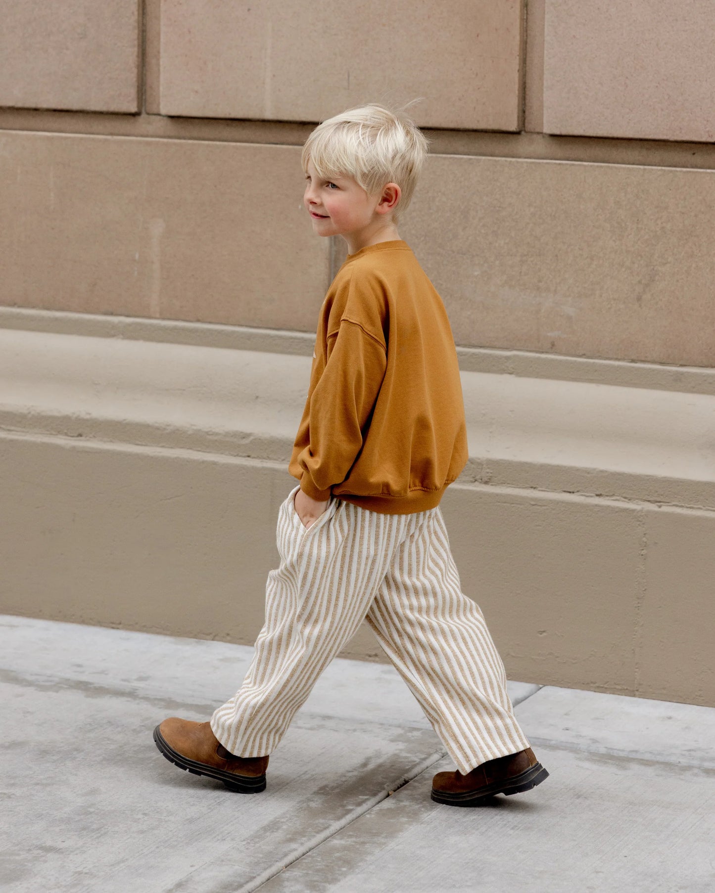 Golden Stripe Palmer Pant