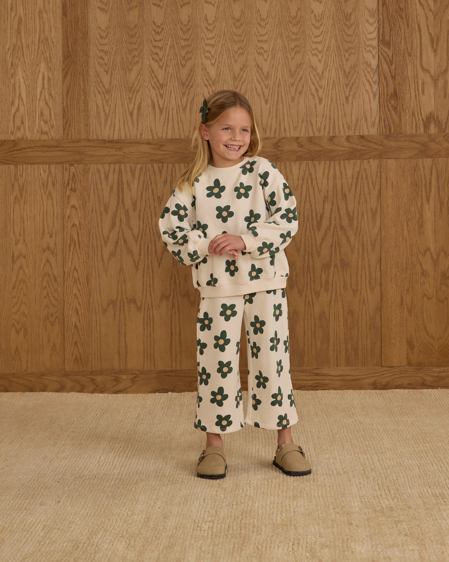 Daisy Wide Leg Sweatpants