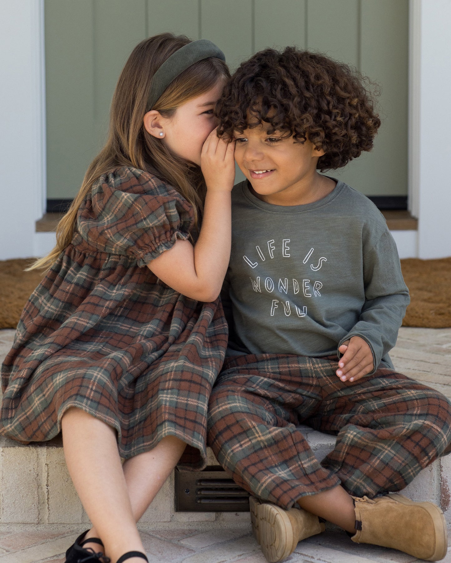 Holiday Plaid Palmer Pants