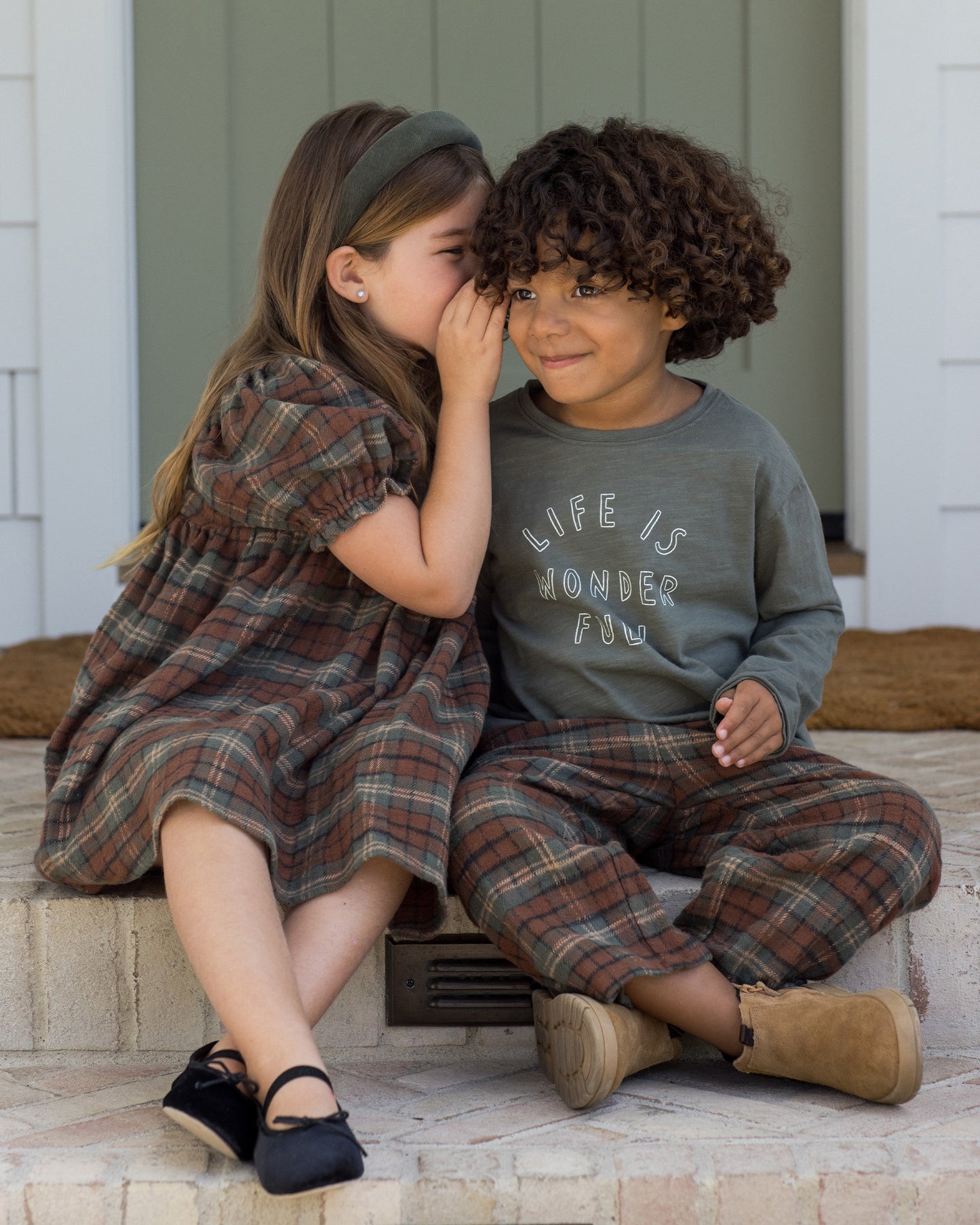 Holiday Plaid Palmer Pants