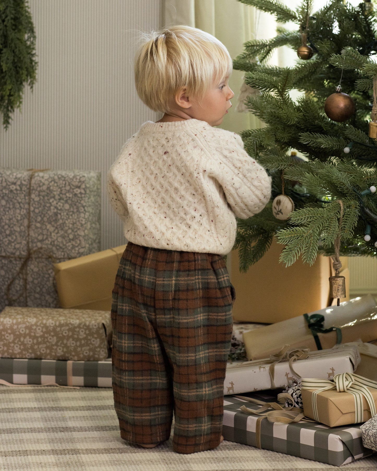 Holiday Plaid Palmer Pants