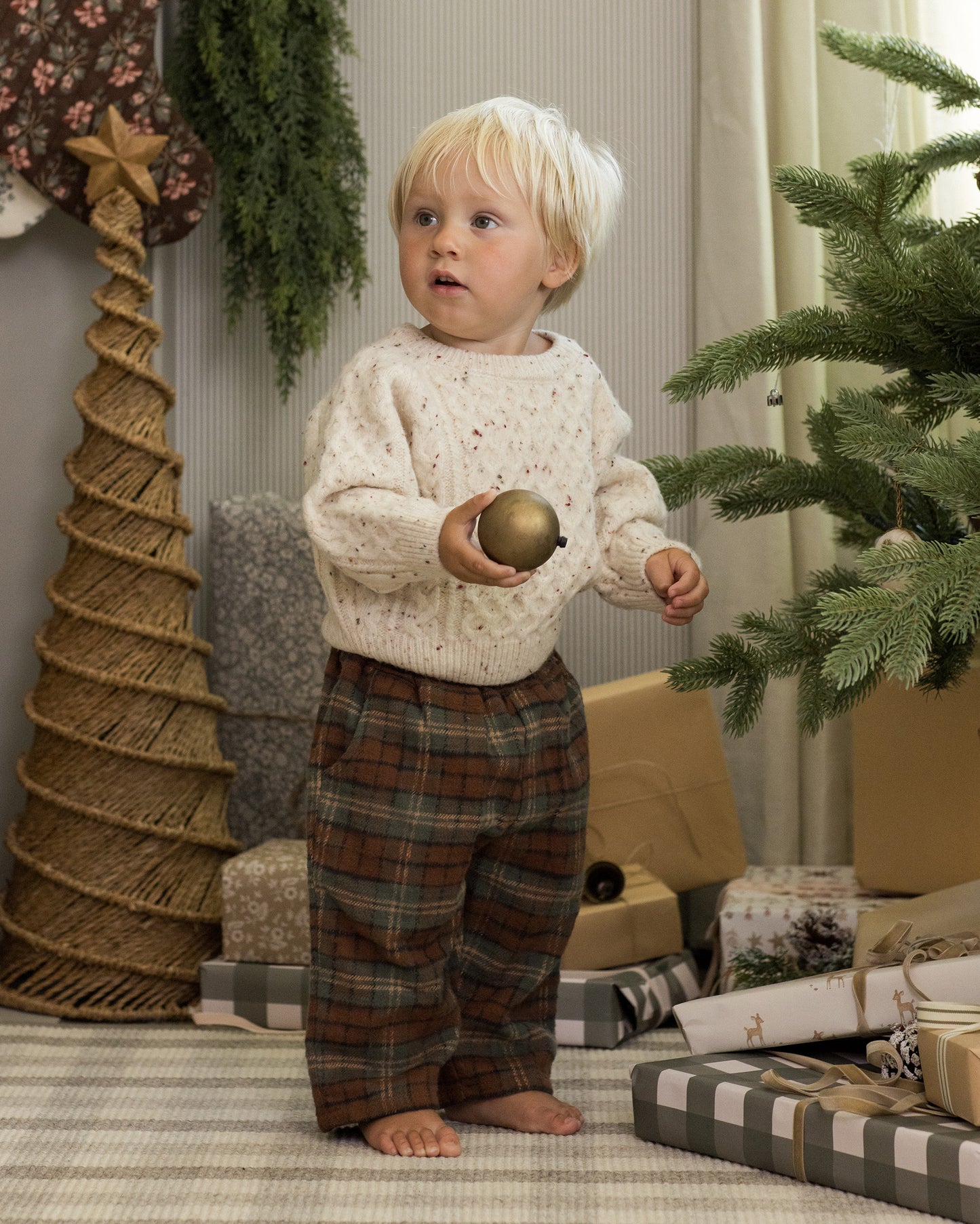 Holiday Plaid Palmer Pants