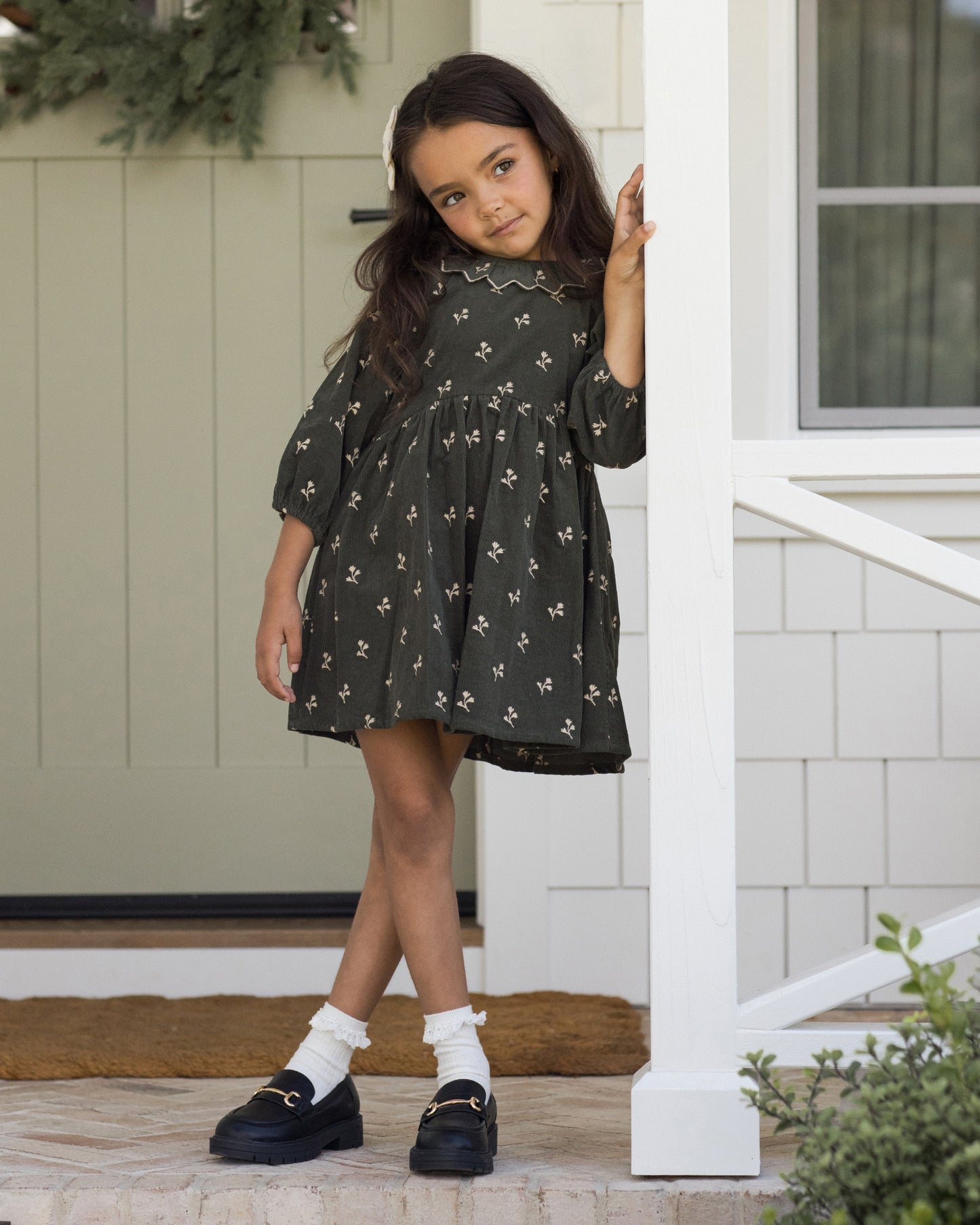 Freya Blossom Embroidery Dress