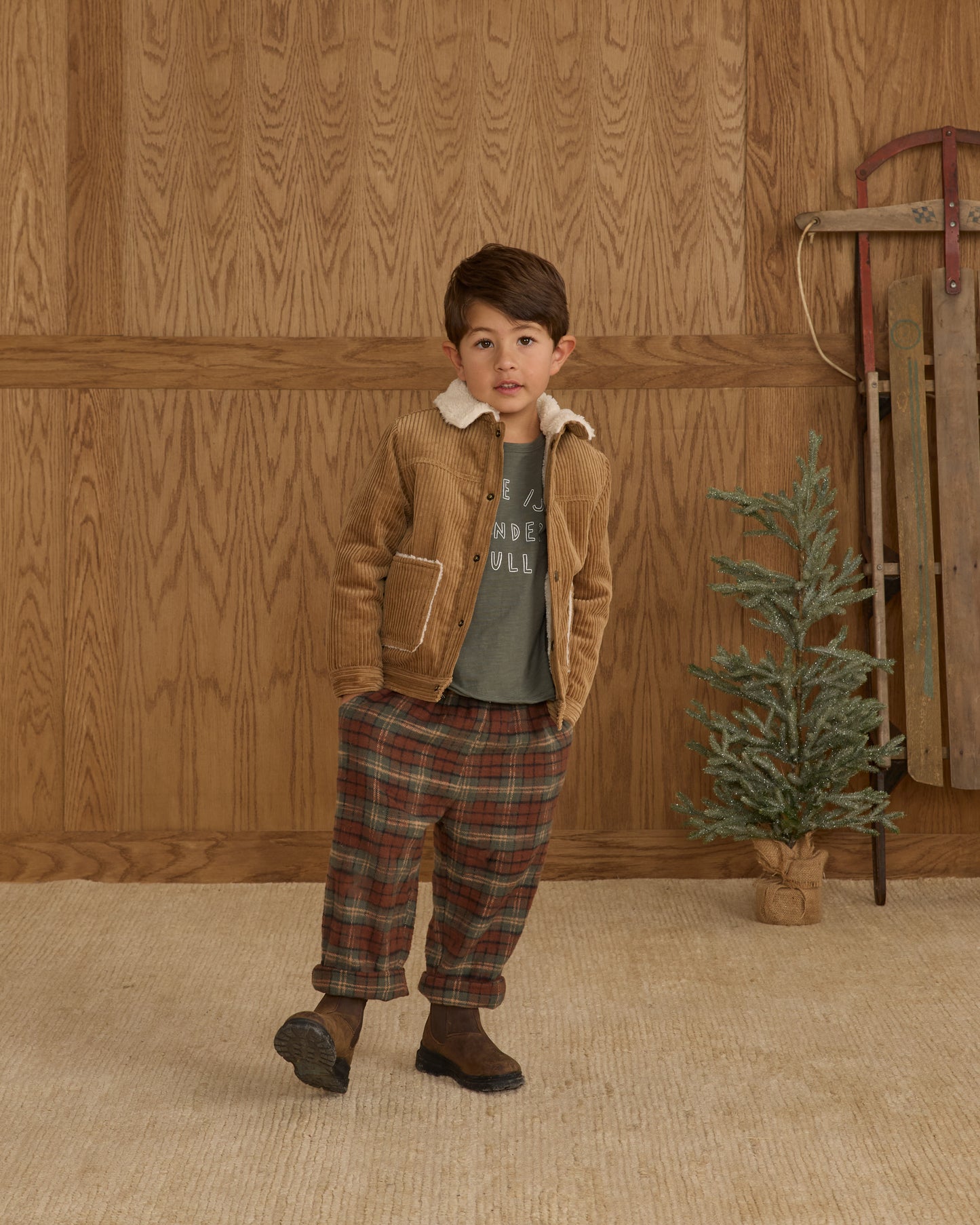 Holiday Plaid Palmer Pants