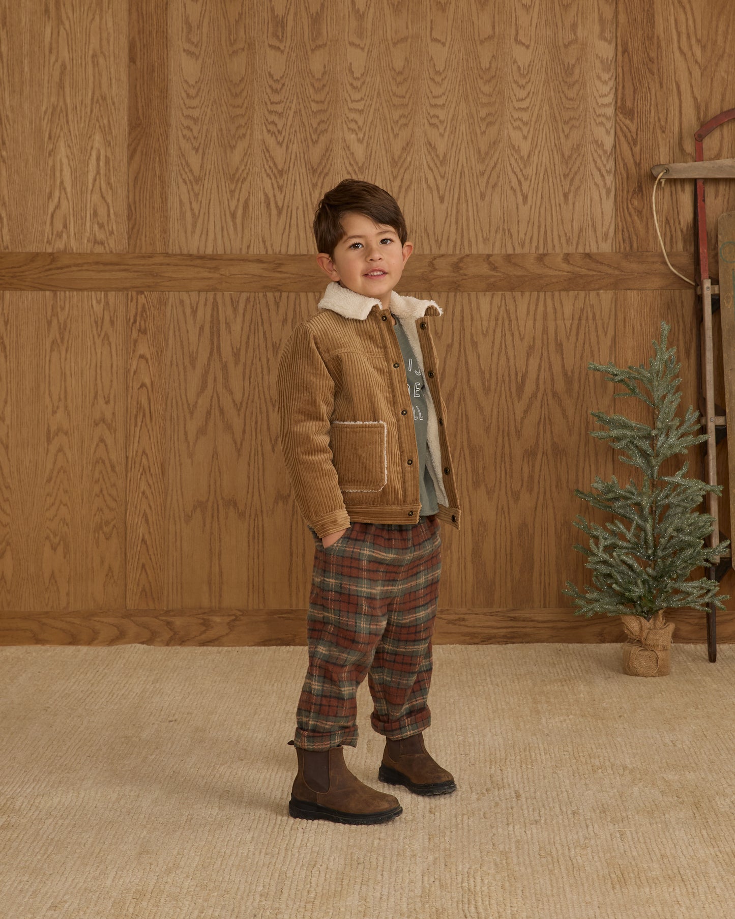 Holiday Plaid Palmer Pants