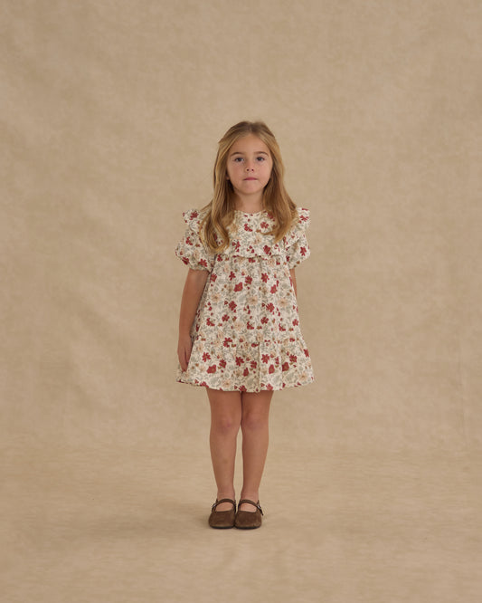 Holiday Floral Cordelia Dress