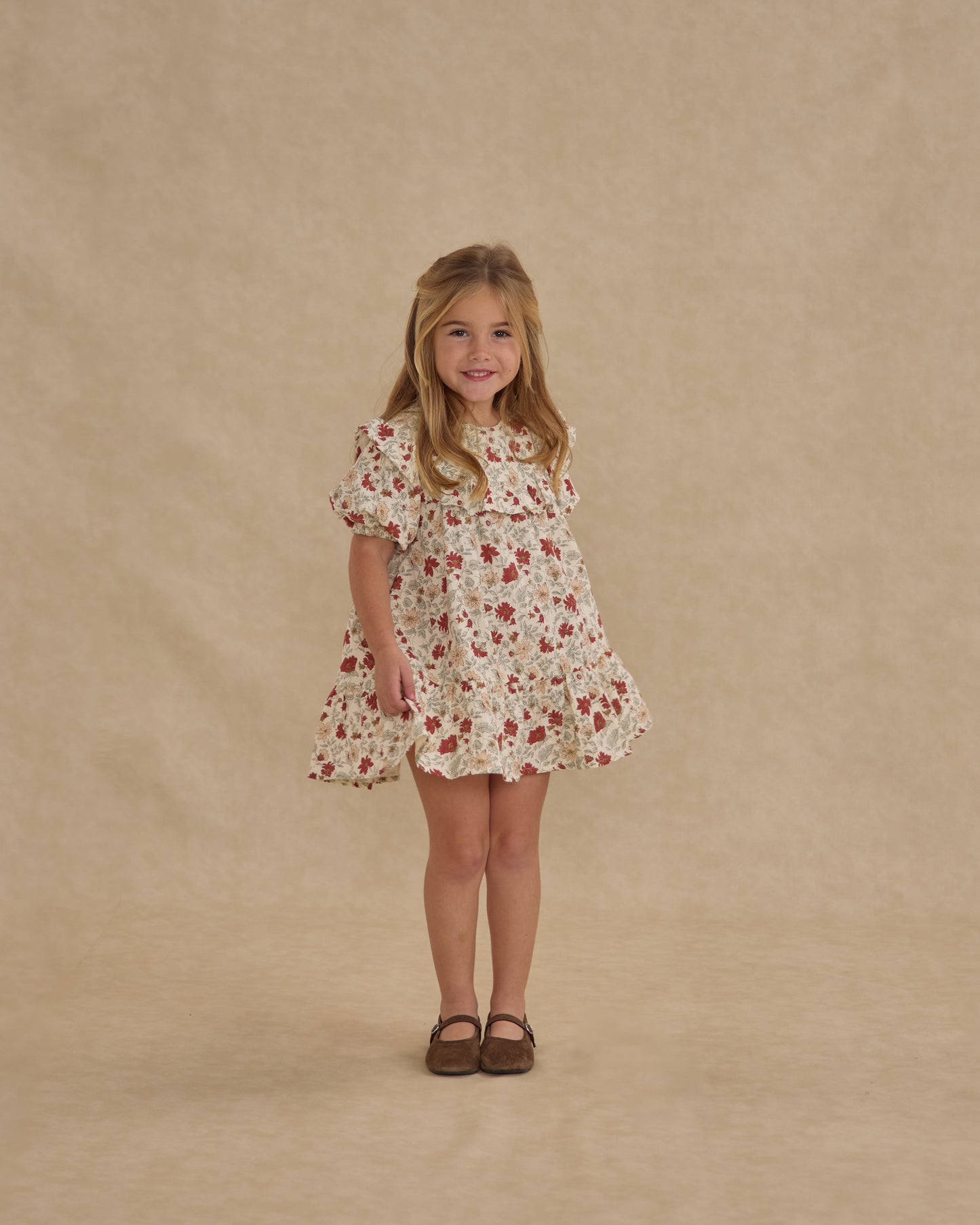 Holiday Floral Cordelia Dress