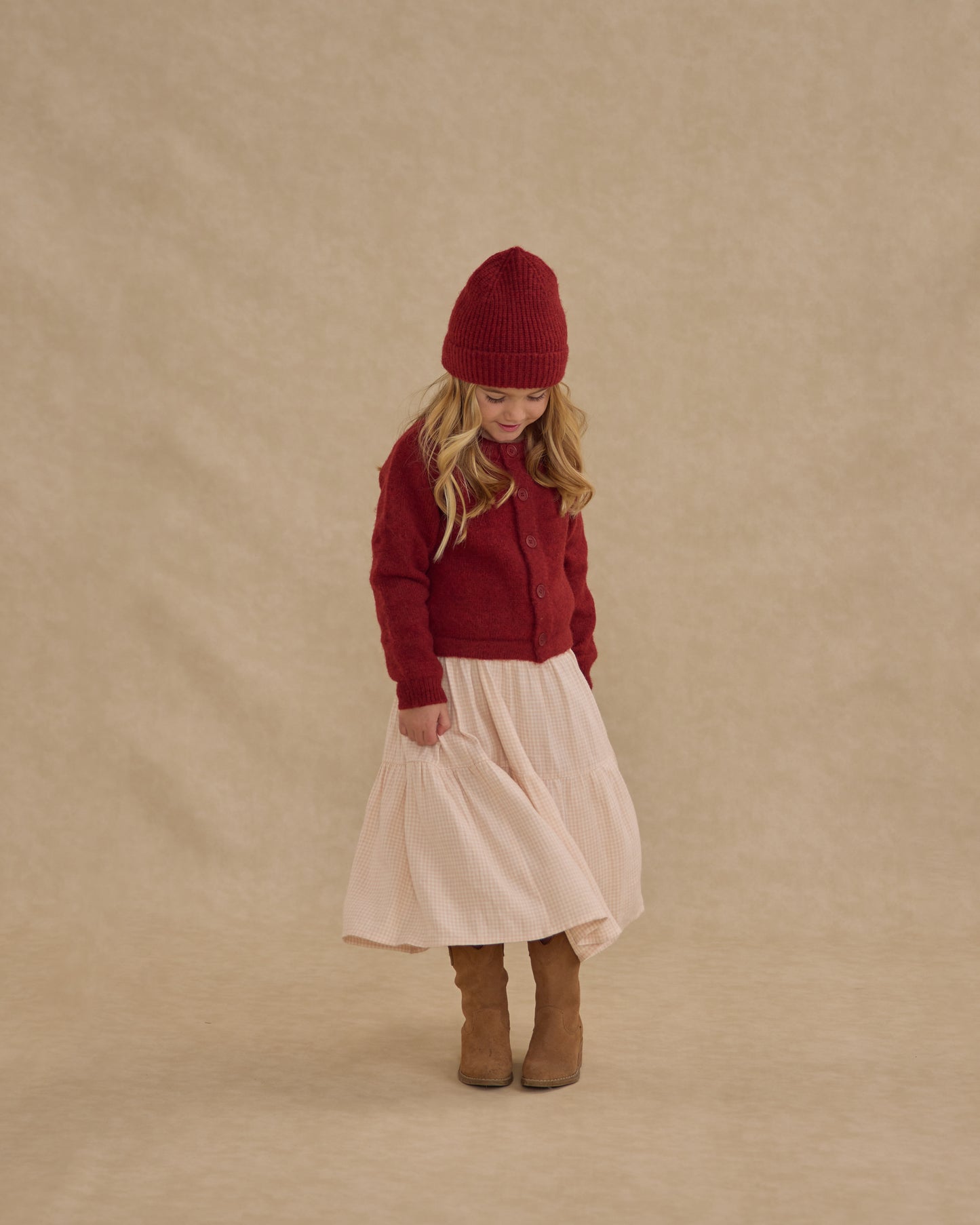Fuzzy Ruby Cardigan