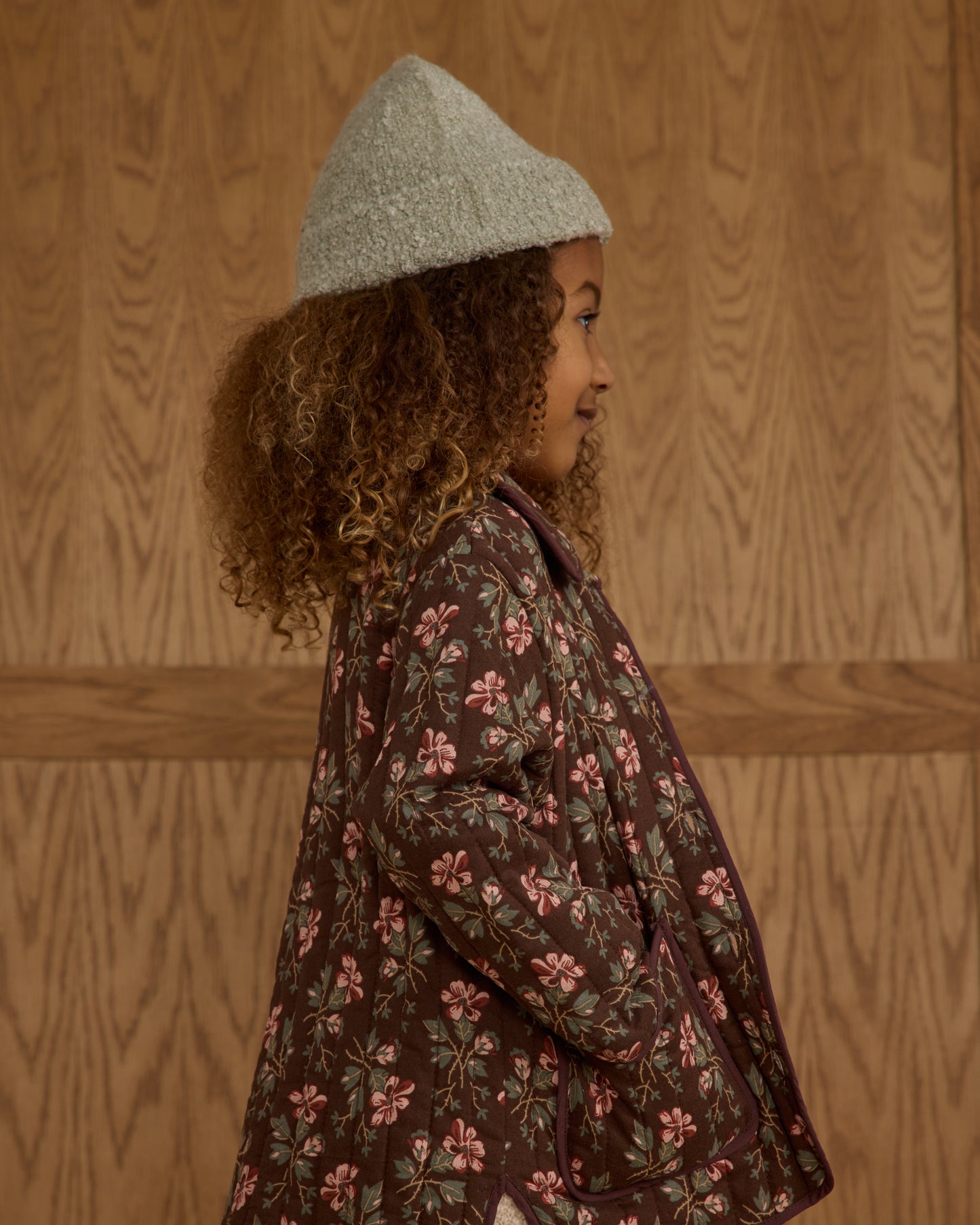 Winter Floral Clara Coat