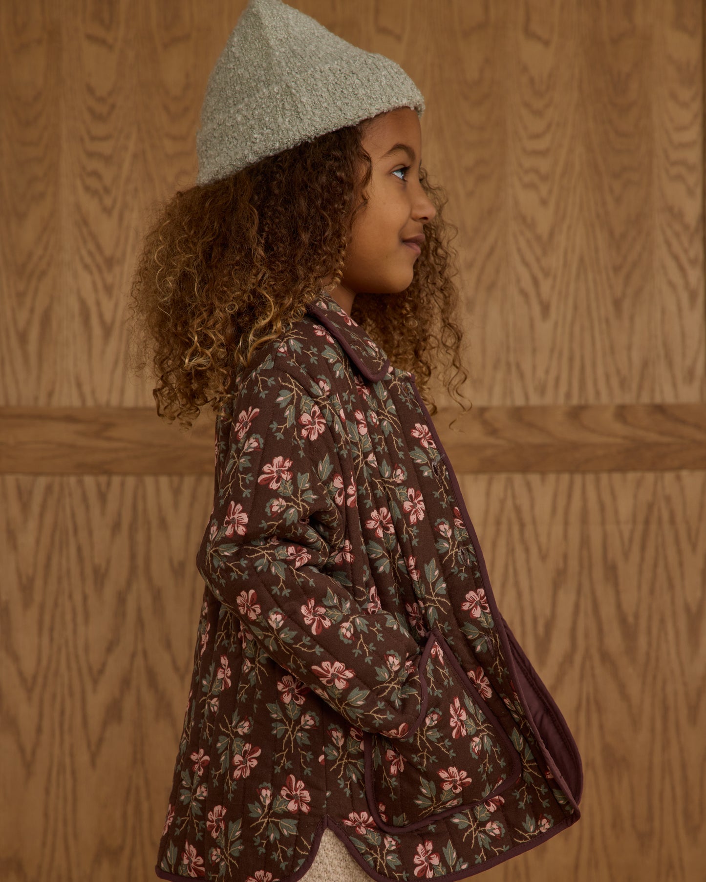 Winter Floral Clara Coat