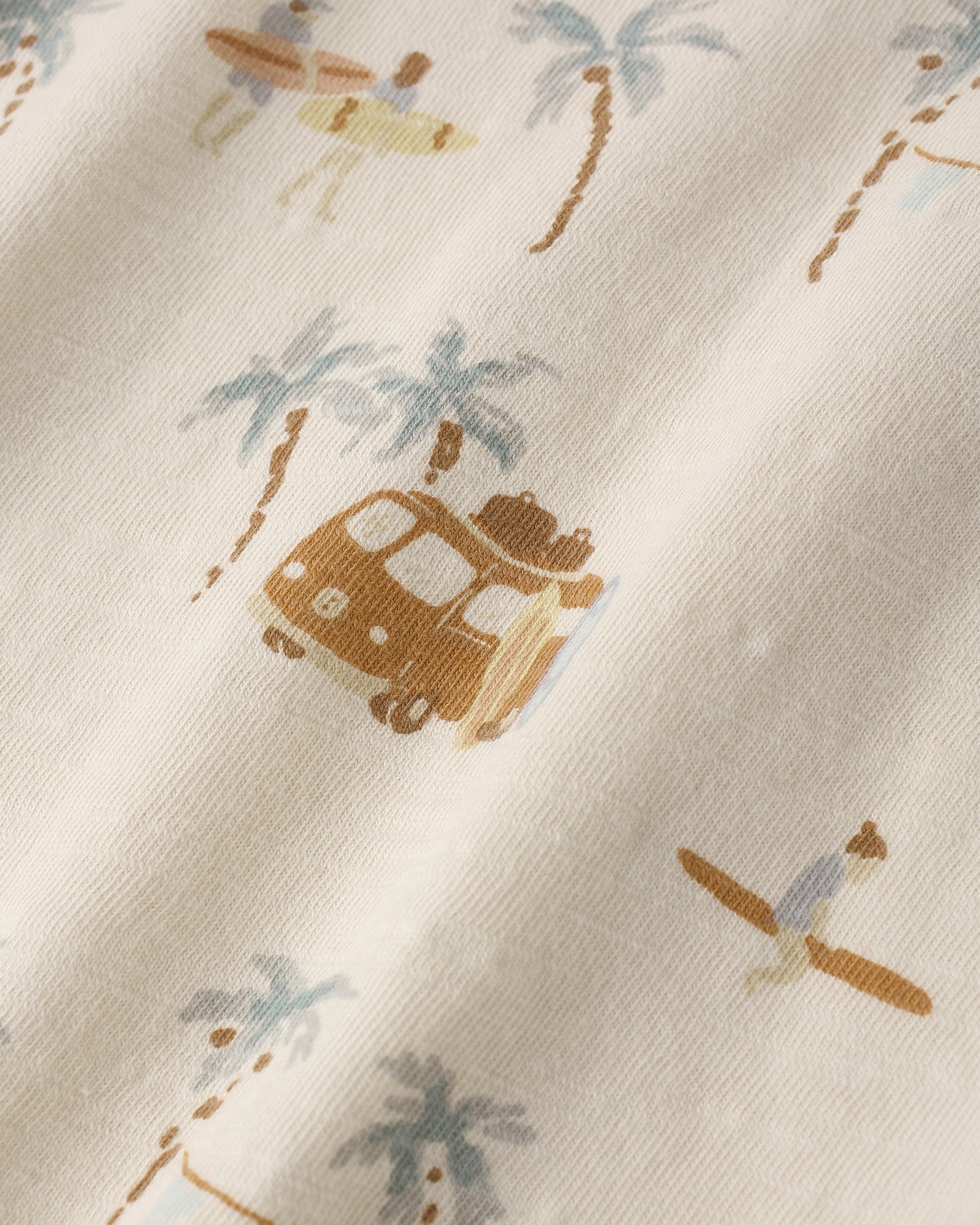 Relaxed Surf Town Bubble Romper