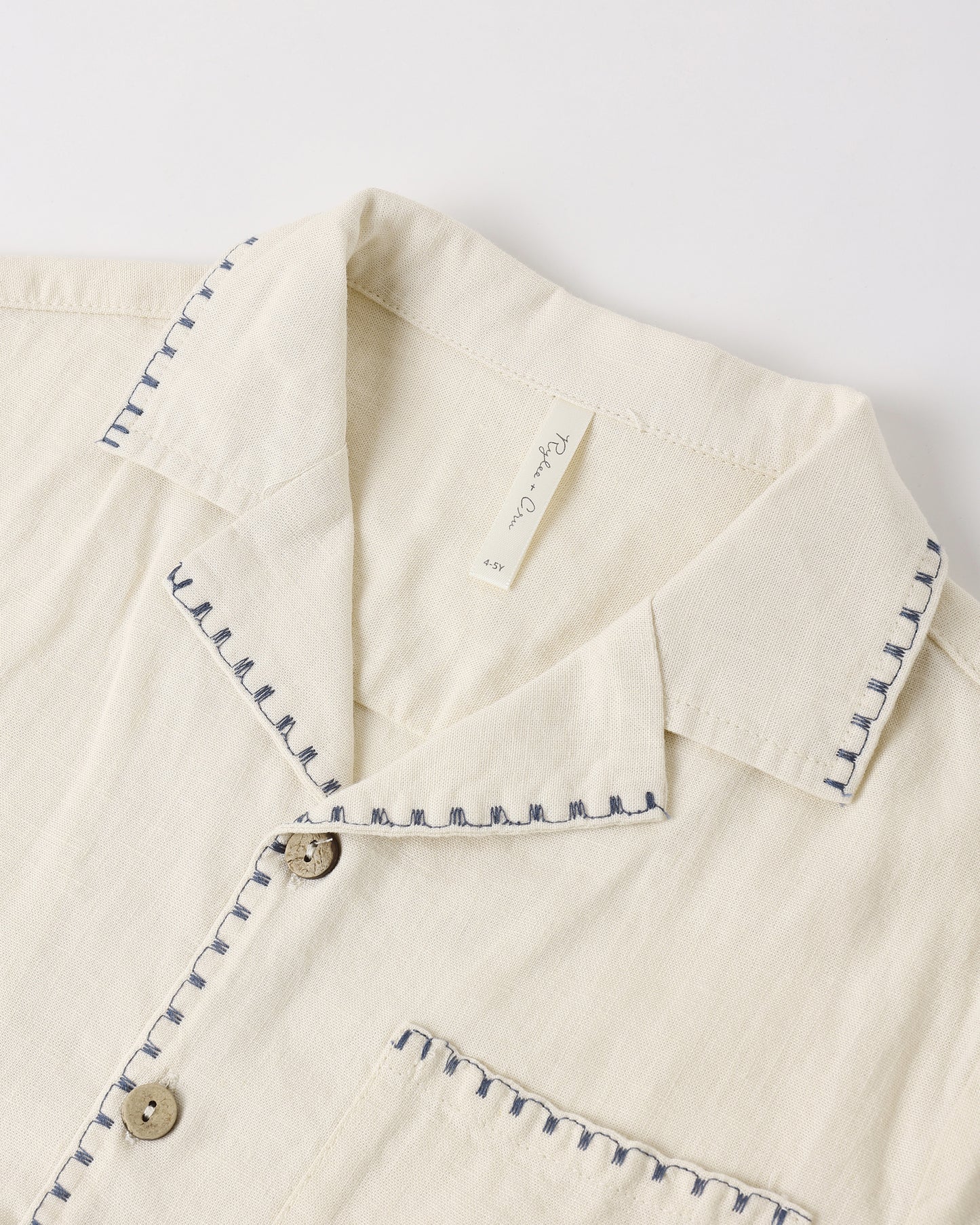 Lapel Collar Sailor Shirt