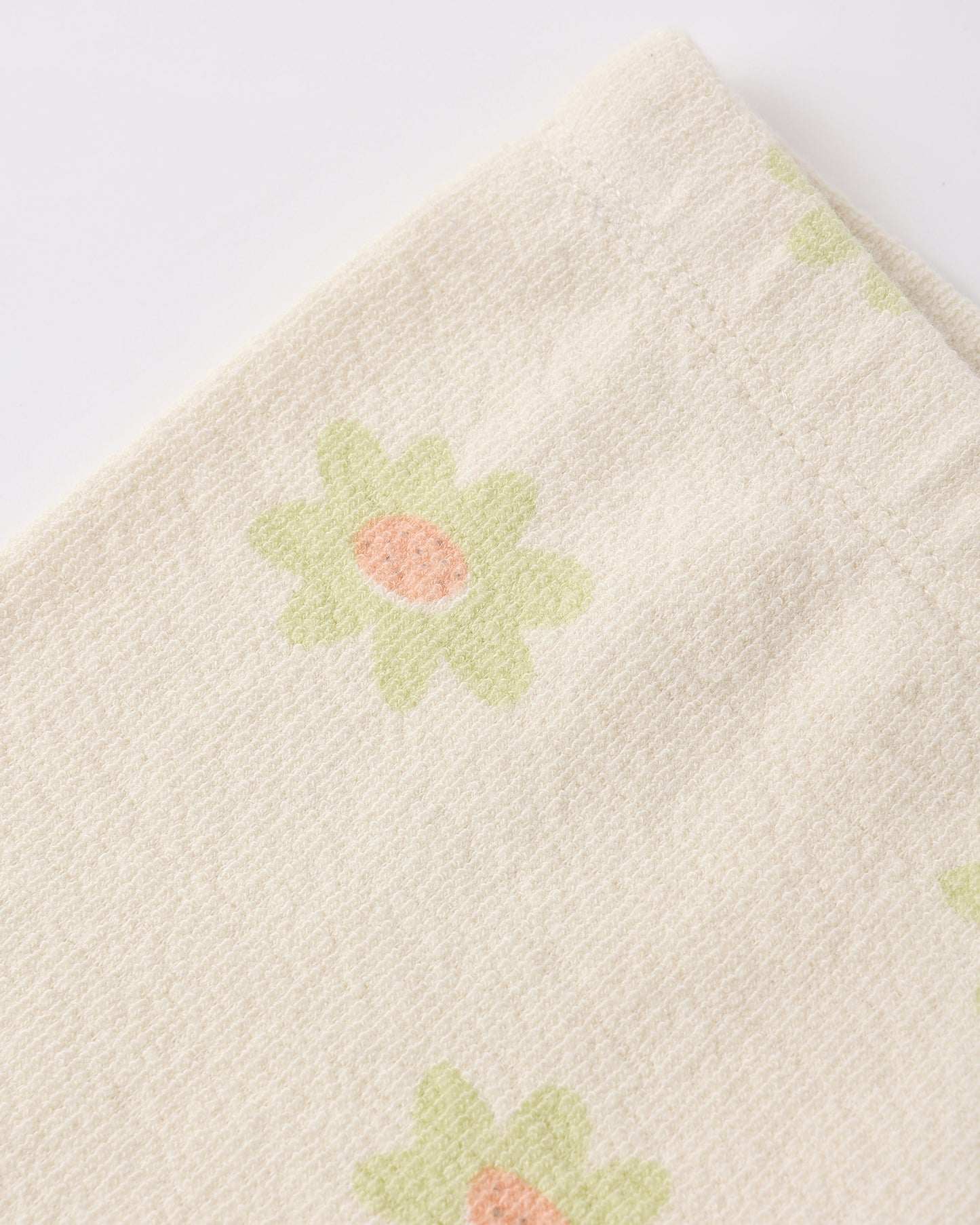 Yellow Daisy Spongey Knit Set